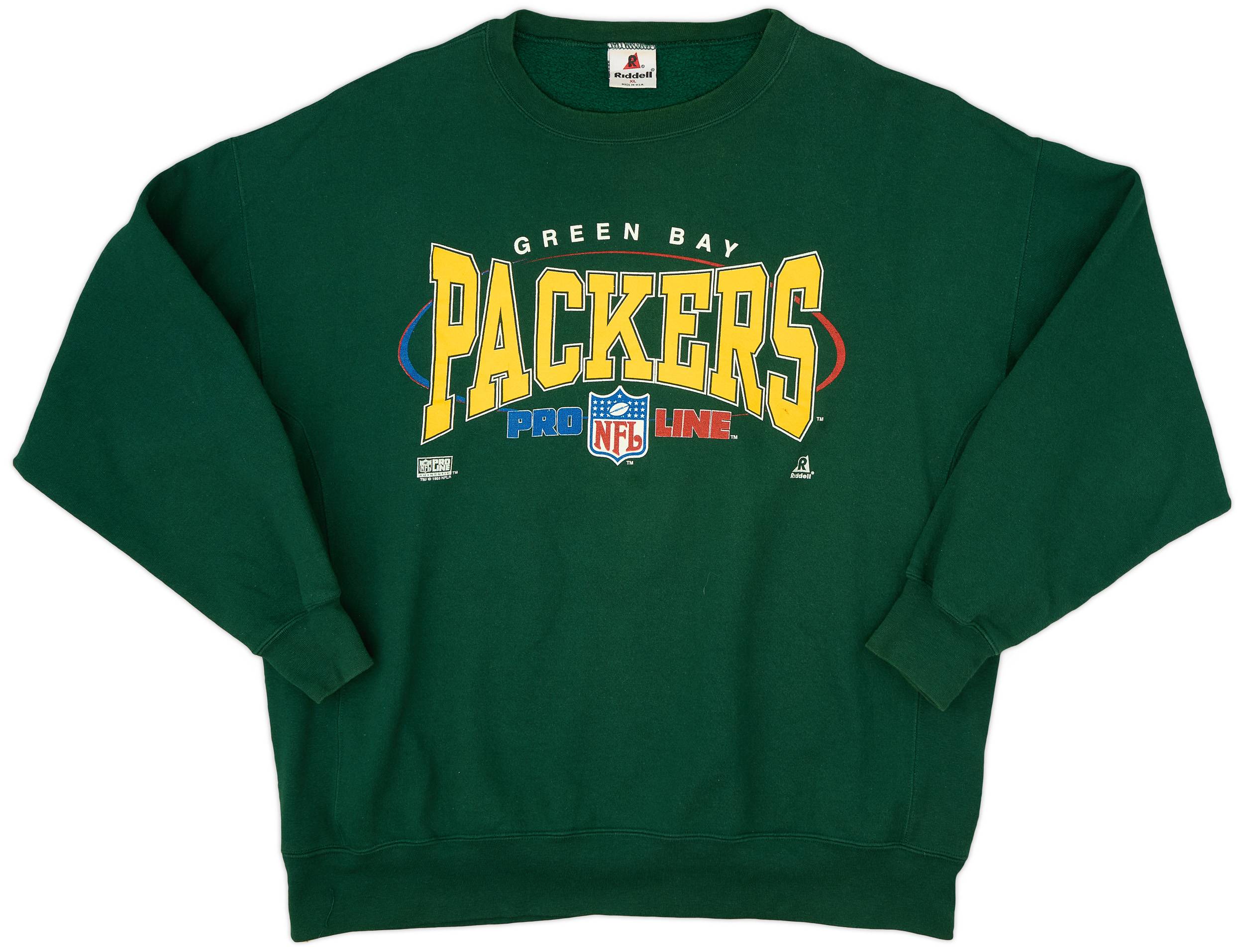 1995 Green Bay Packers Sweat Top (Excellent) XL
