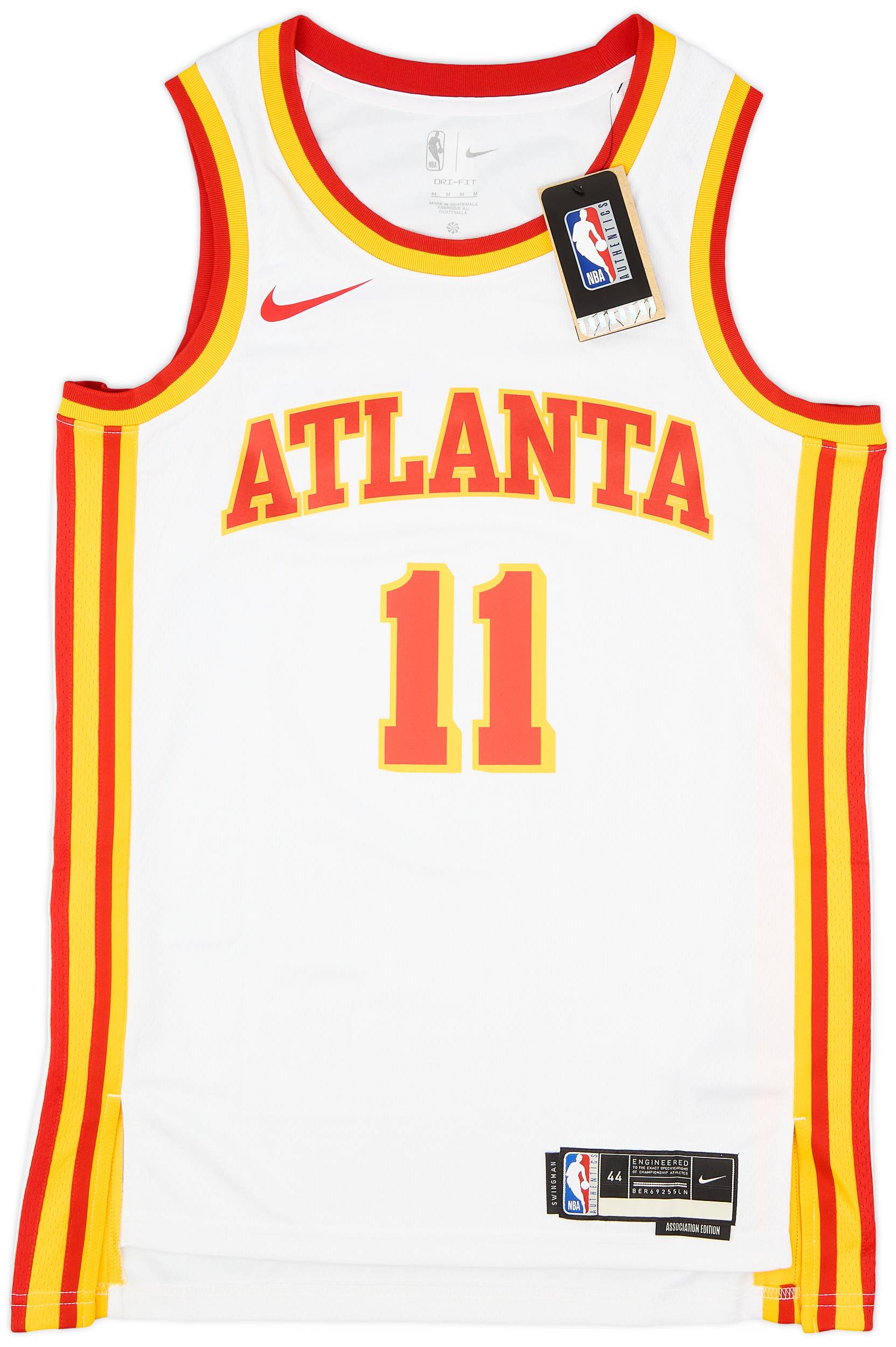 2020 24 Atlanta Hawks Young 11 Nike Swingman Home Jersey M