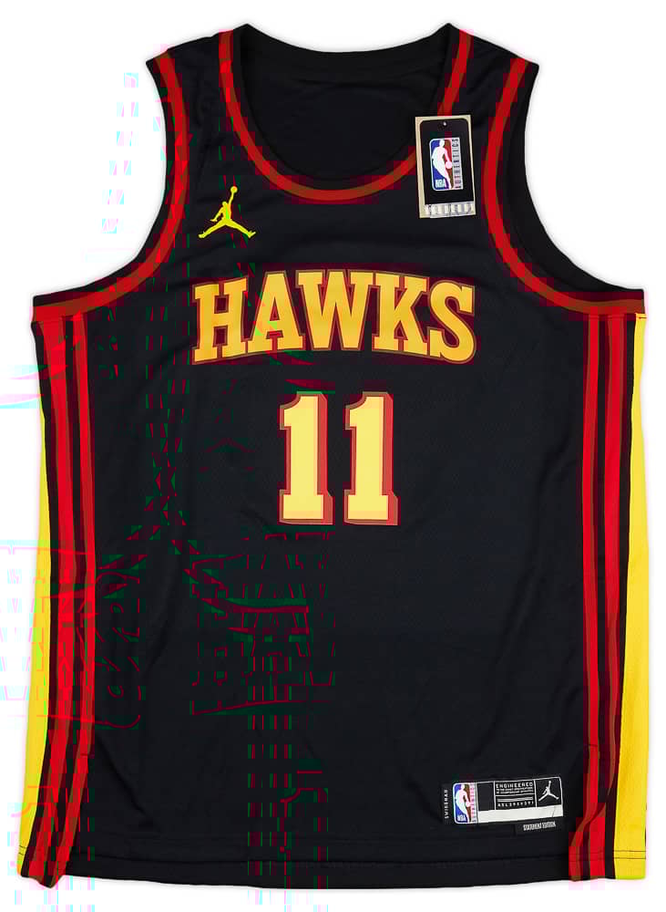 2020-23 Atlanta Hawks Young #11 Jordan Swingman Alternate Jersey (M)