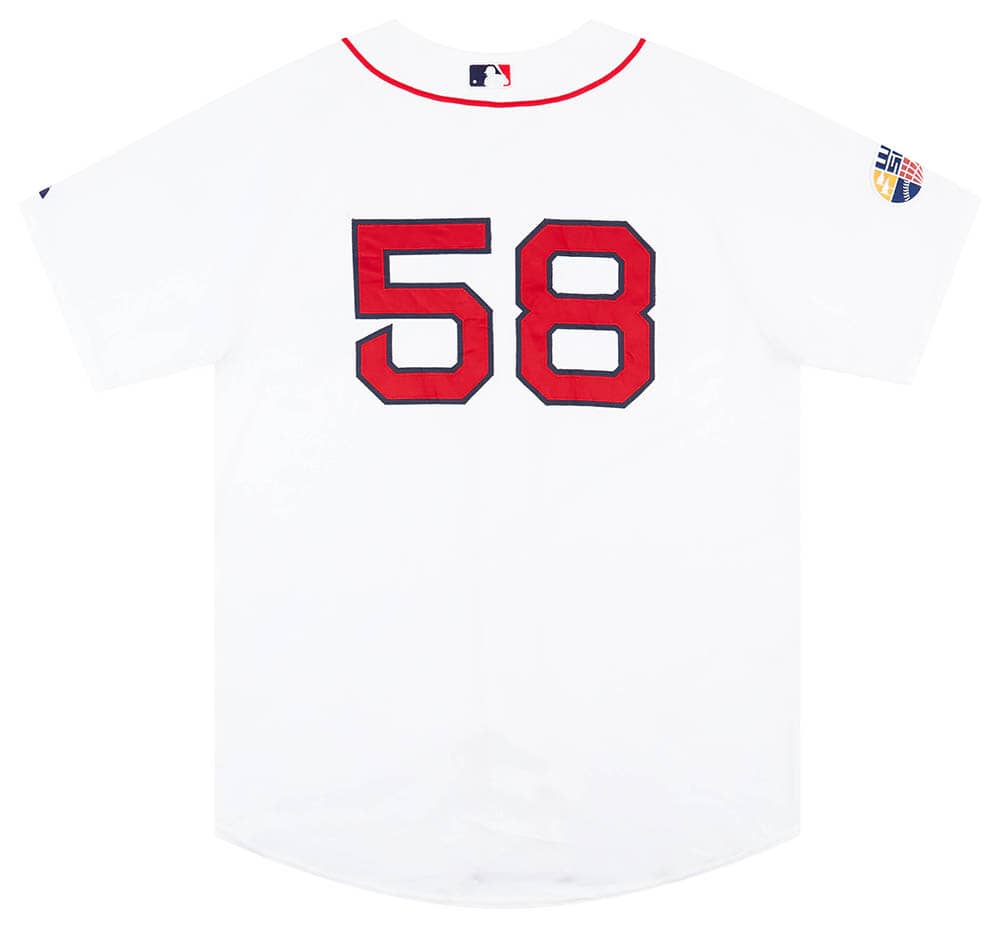 【安心発送】 2007 Home Majestic Authentic #58 Papelbon Sox Red Boston 応援グッズ