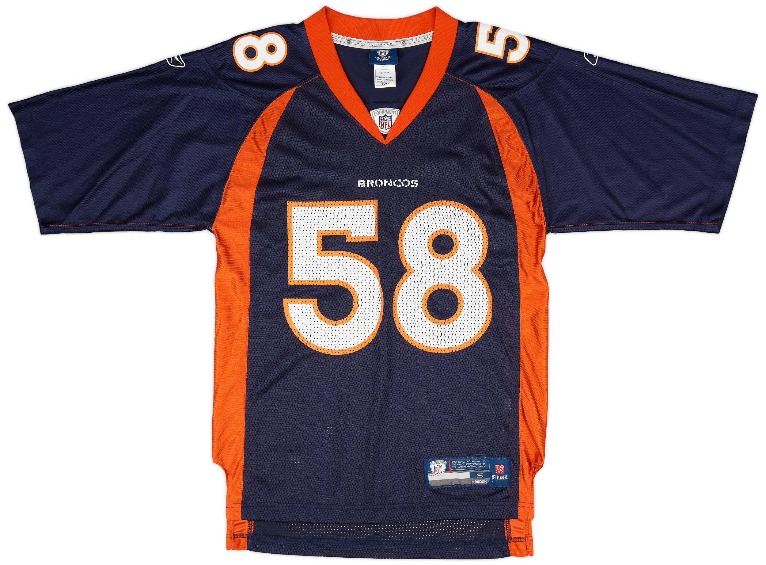 2011 Denver Broncos Miller 58 Reebok On Field Home Jersey Good S