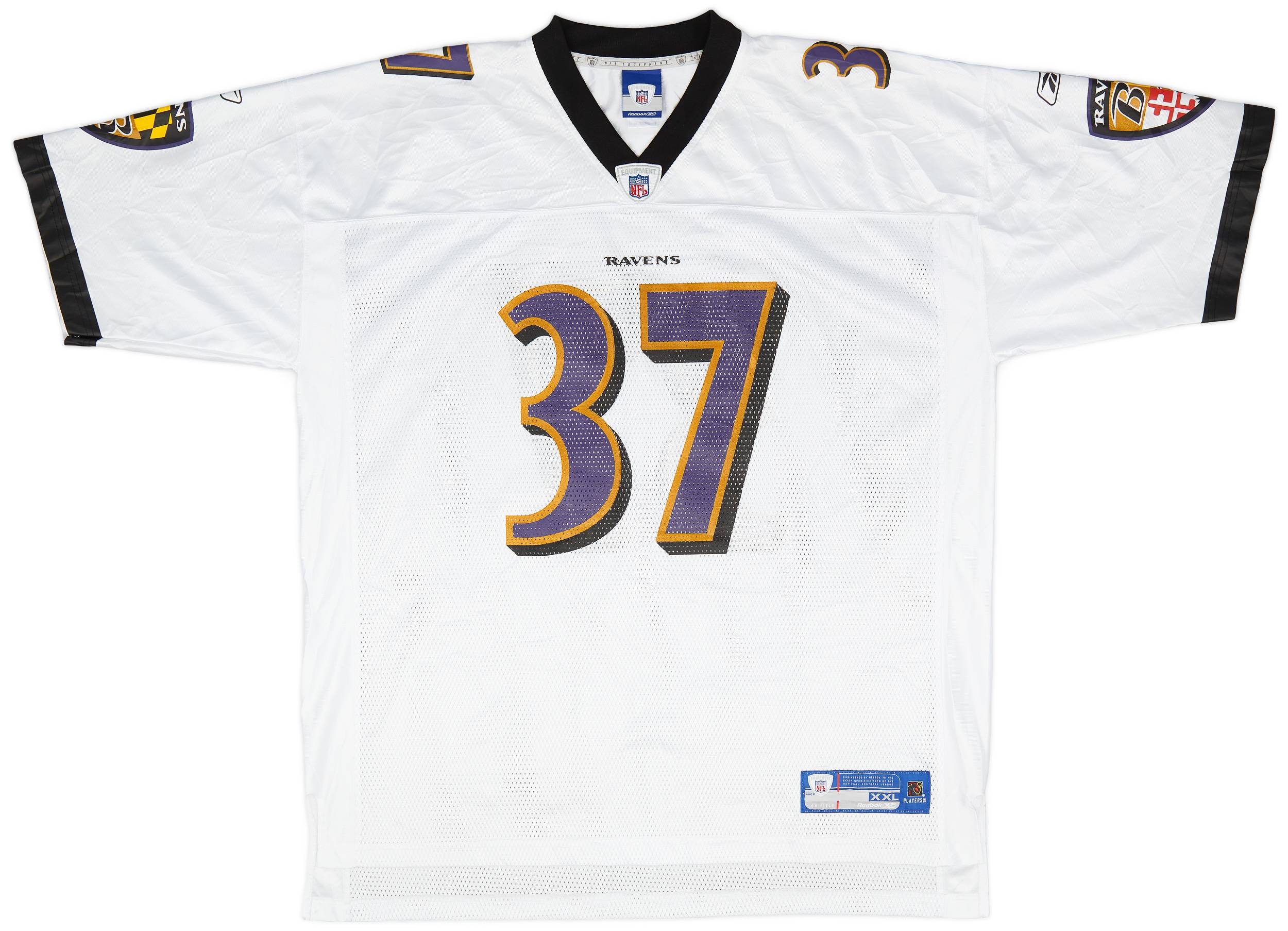 Ravens on field jersey store
