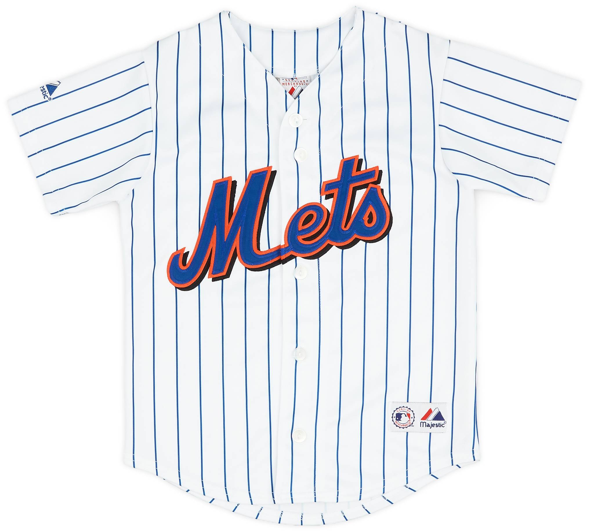 2006 08 New York Mets Delgado 21 Majestic Home Jersey Excellent S.Kids