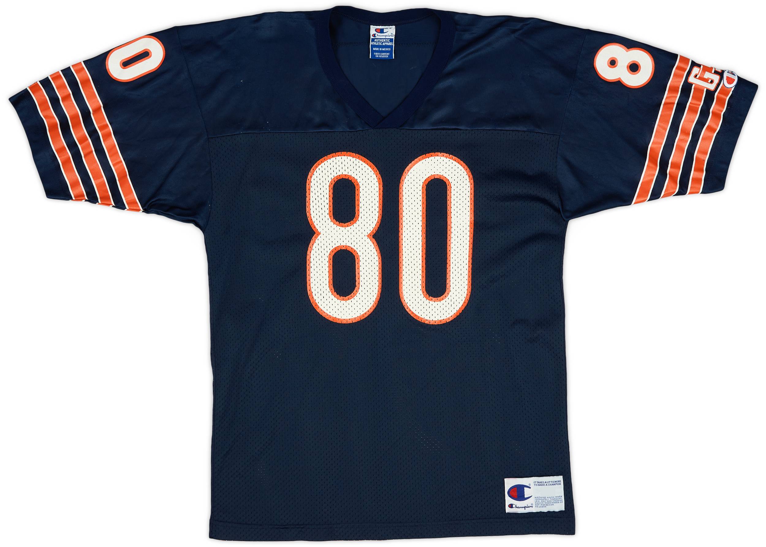 1993-96 Chicago Bears Conway #80 Champion Home Jersey (Very Good) M