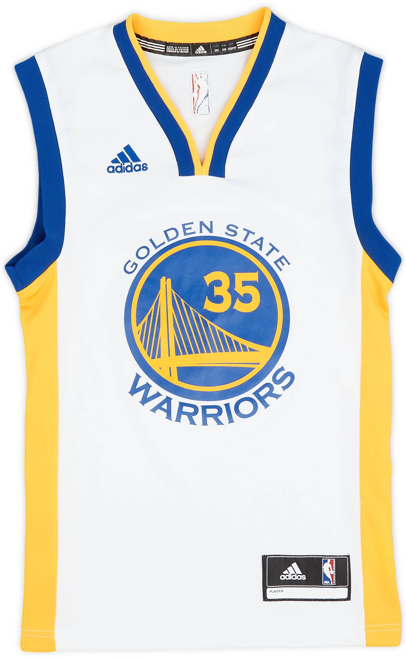 Warriors jersey 35 sales