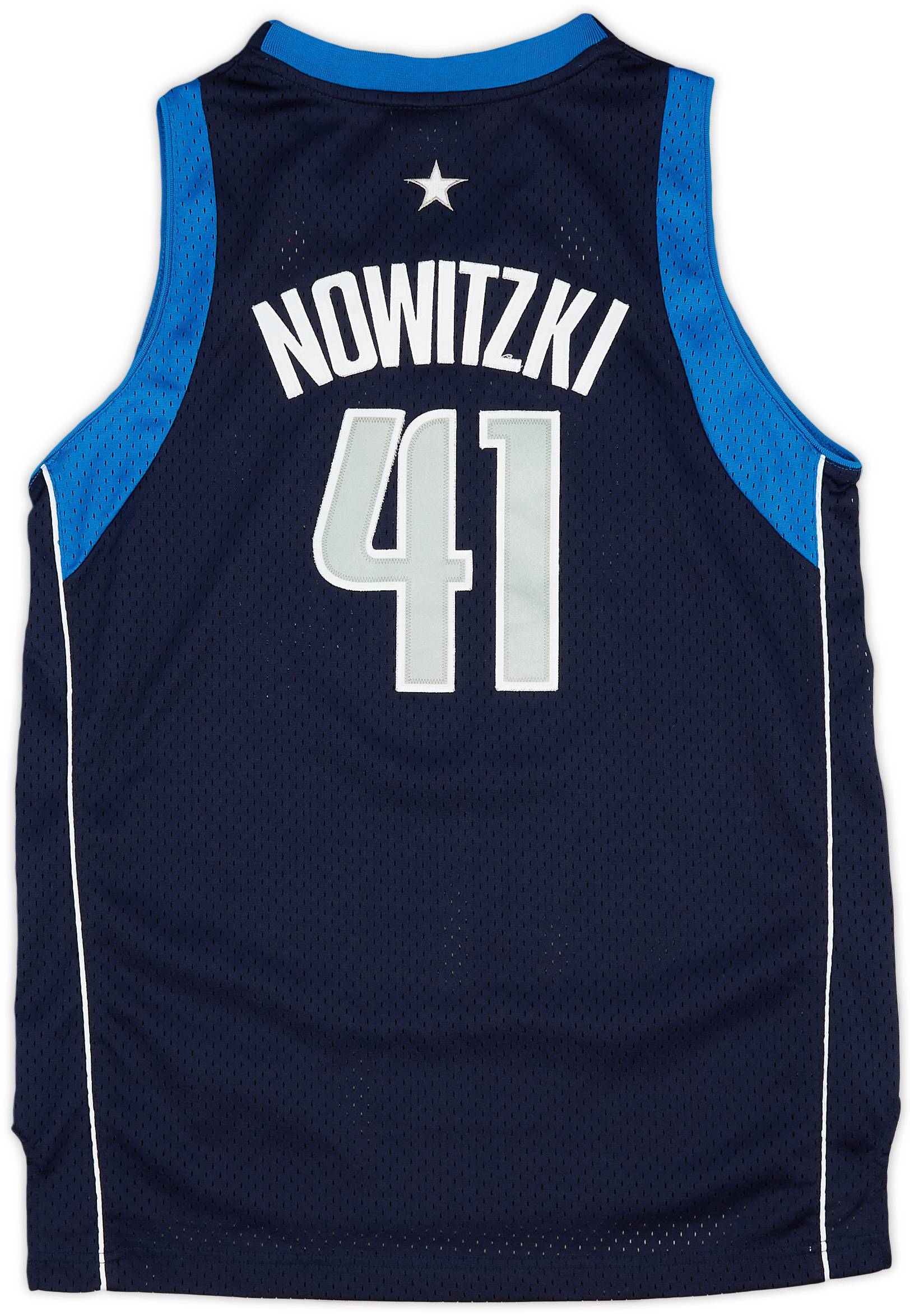 2006-10 Dallas Mavericks Nowitzki #41 adidas Swingman Away Jersey