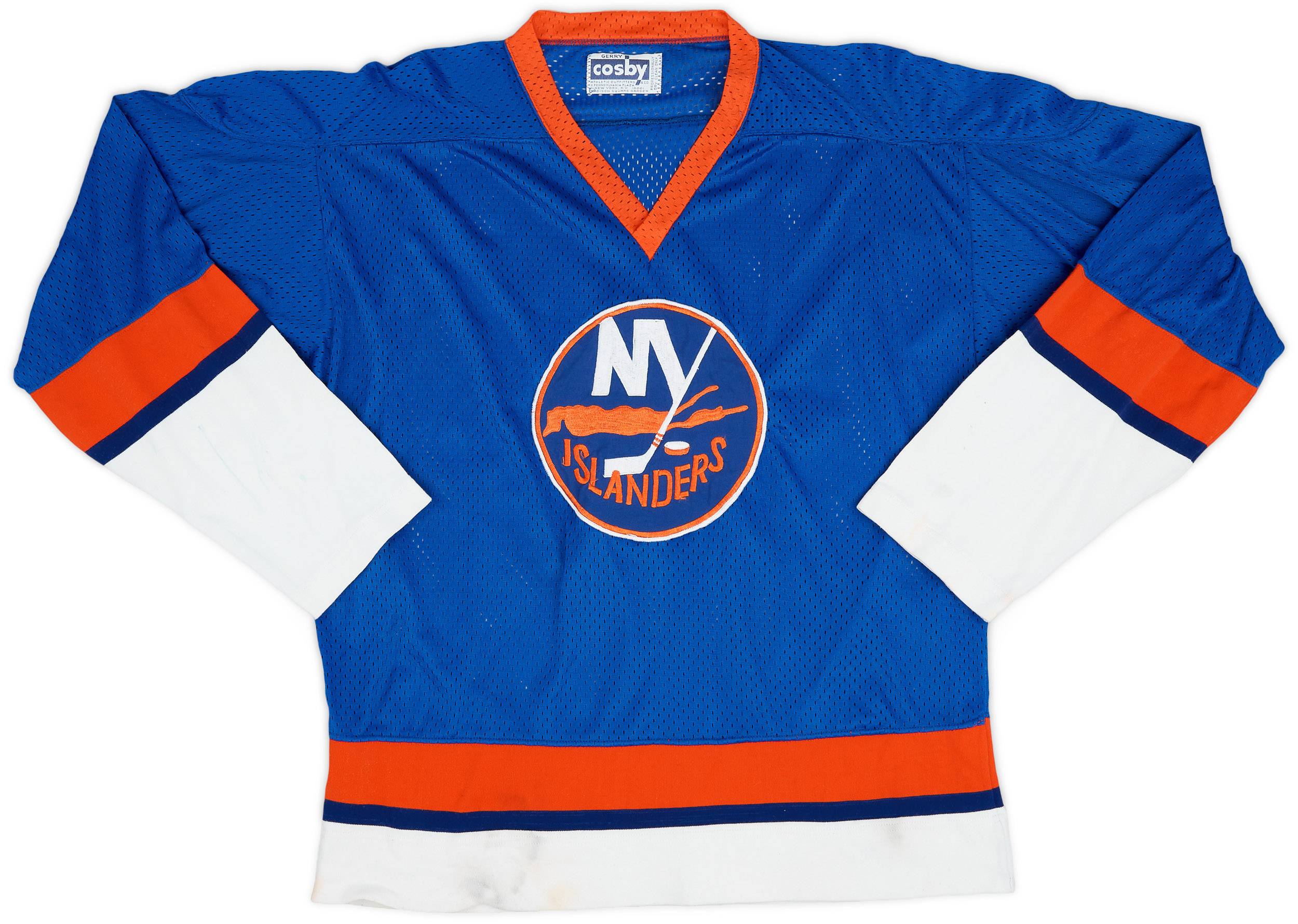 1976 77 New York Islanders Cosby Away Jersey Excellent L