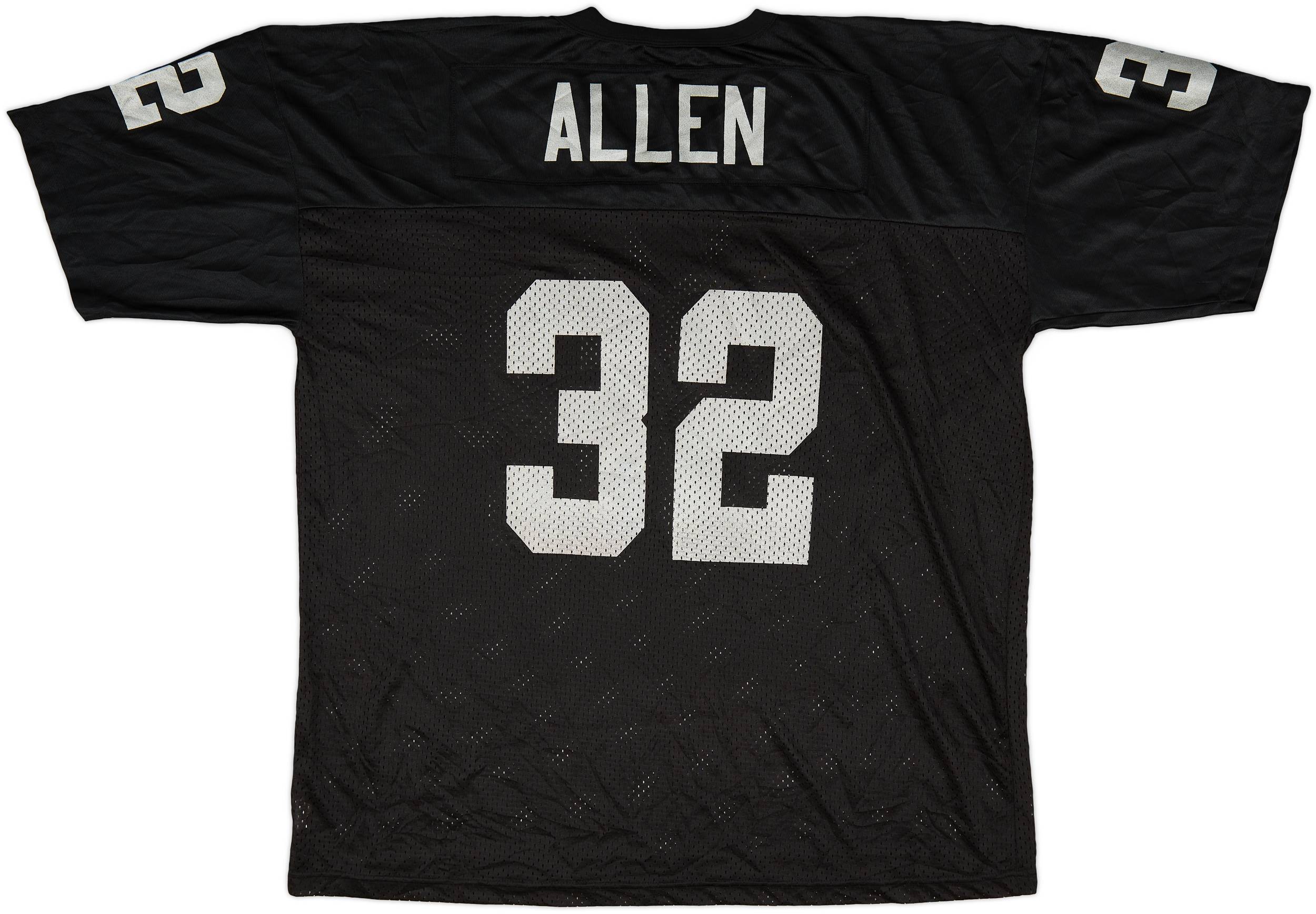 希少！90's NFL LOS ANGELS RAIDERS 1990-92 Los Angeles Raiders Allen #32 Champion Home Jersey