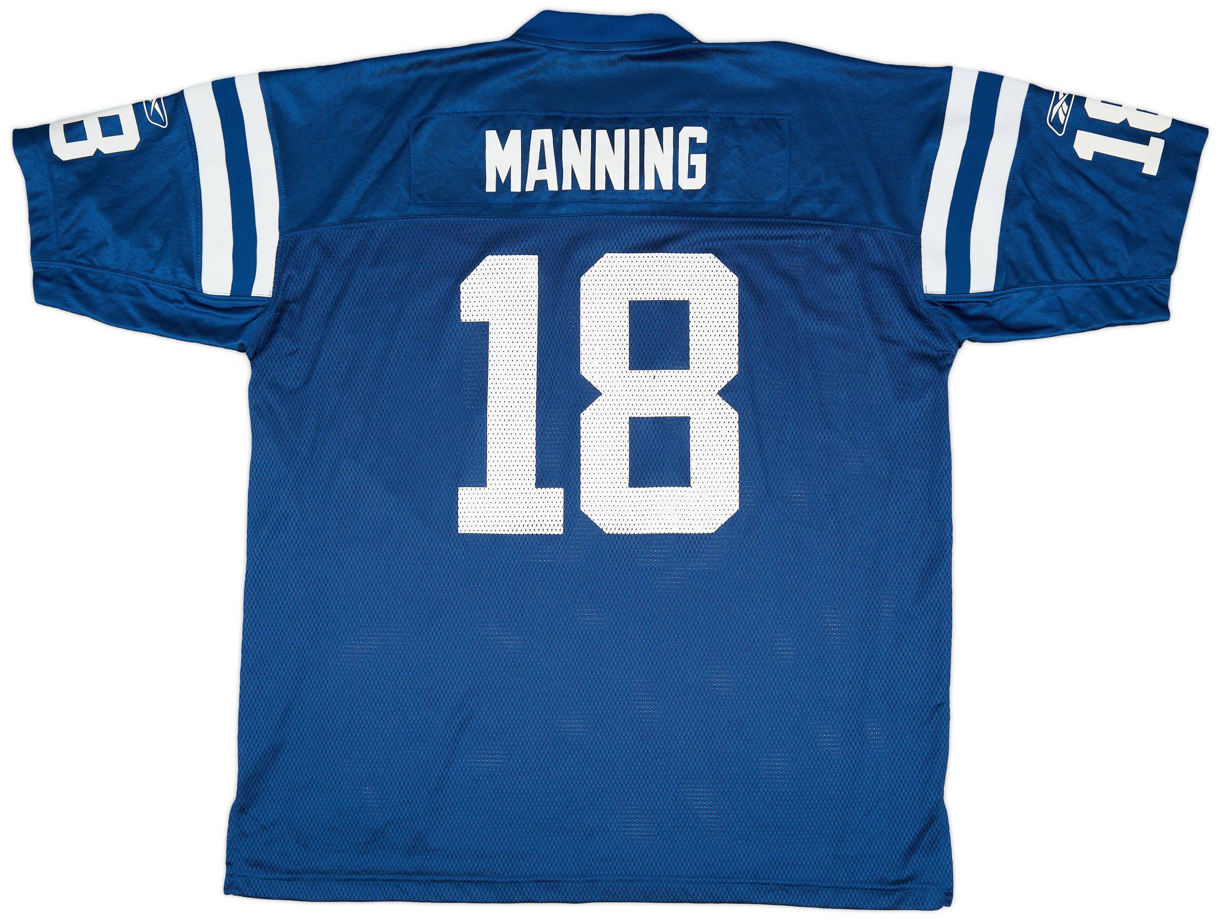 2005-06 Indianapolis Colts Manning #18 Reebok On Field Home Jersey