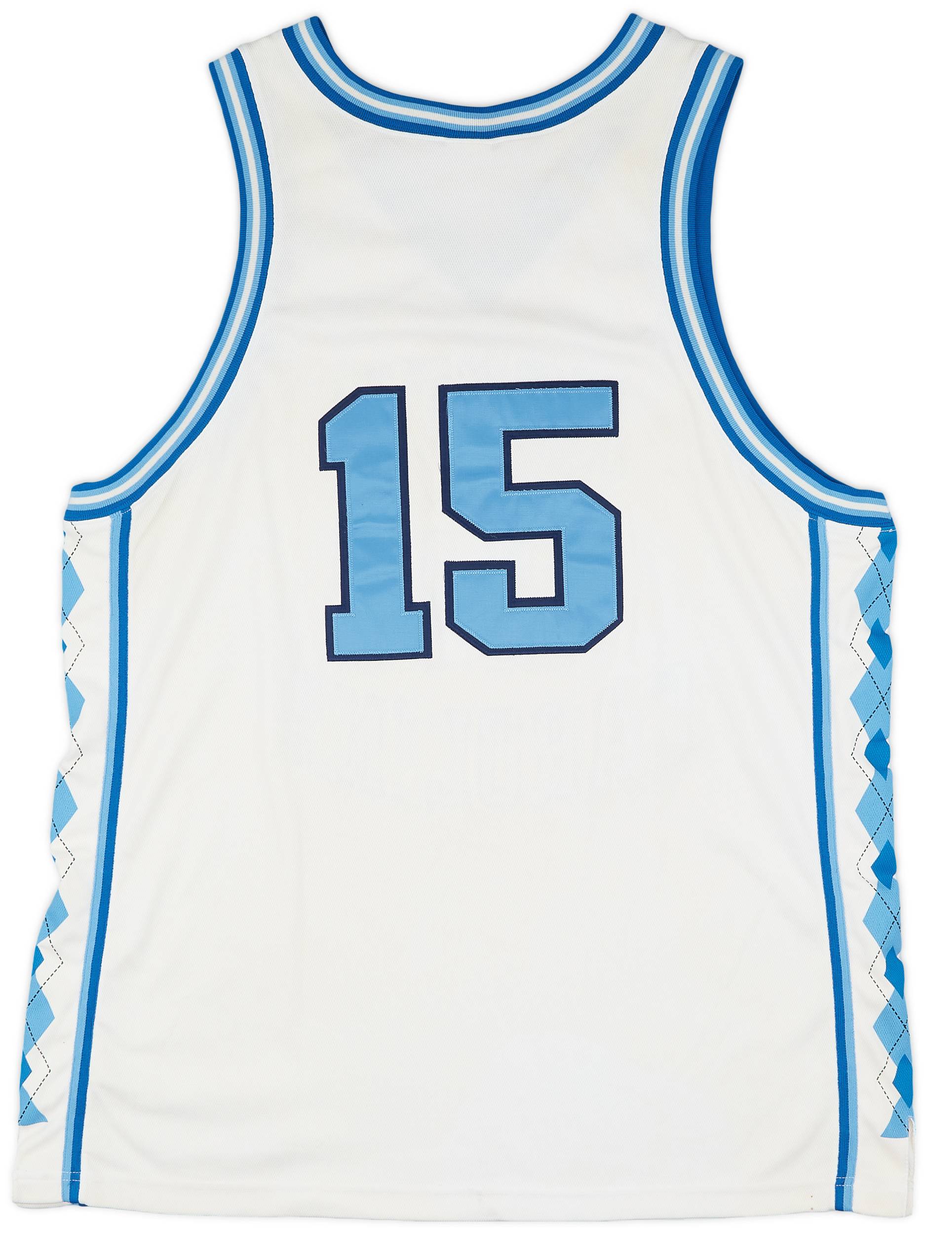 1995-97 North Carolina Tar Heels Carter #15 Authentic Nike Home