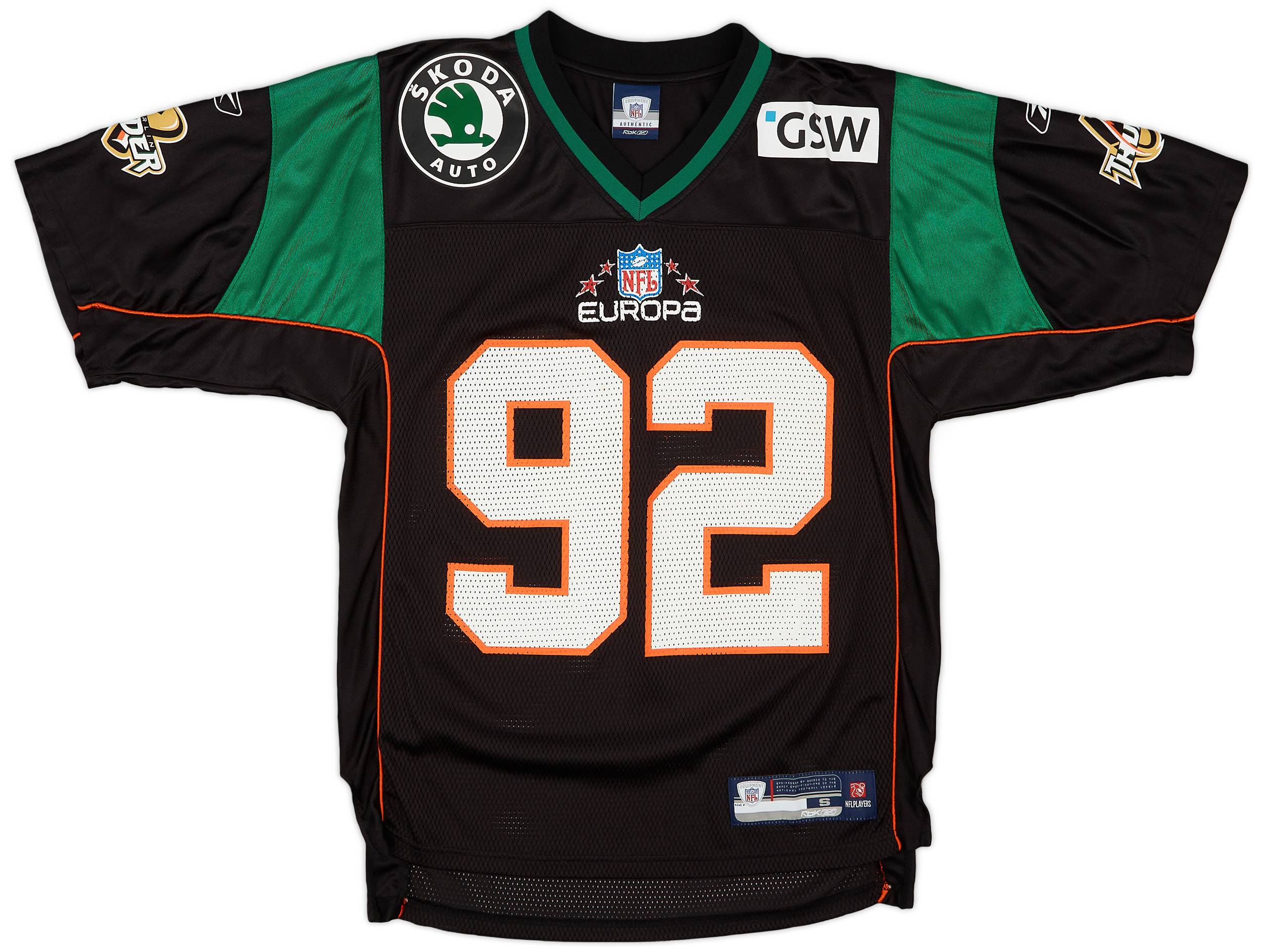 2007 Berlin Thunder Finke #92 Reebok Home Jersey (Excellent) S