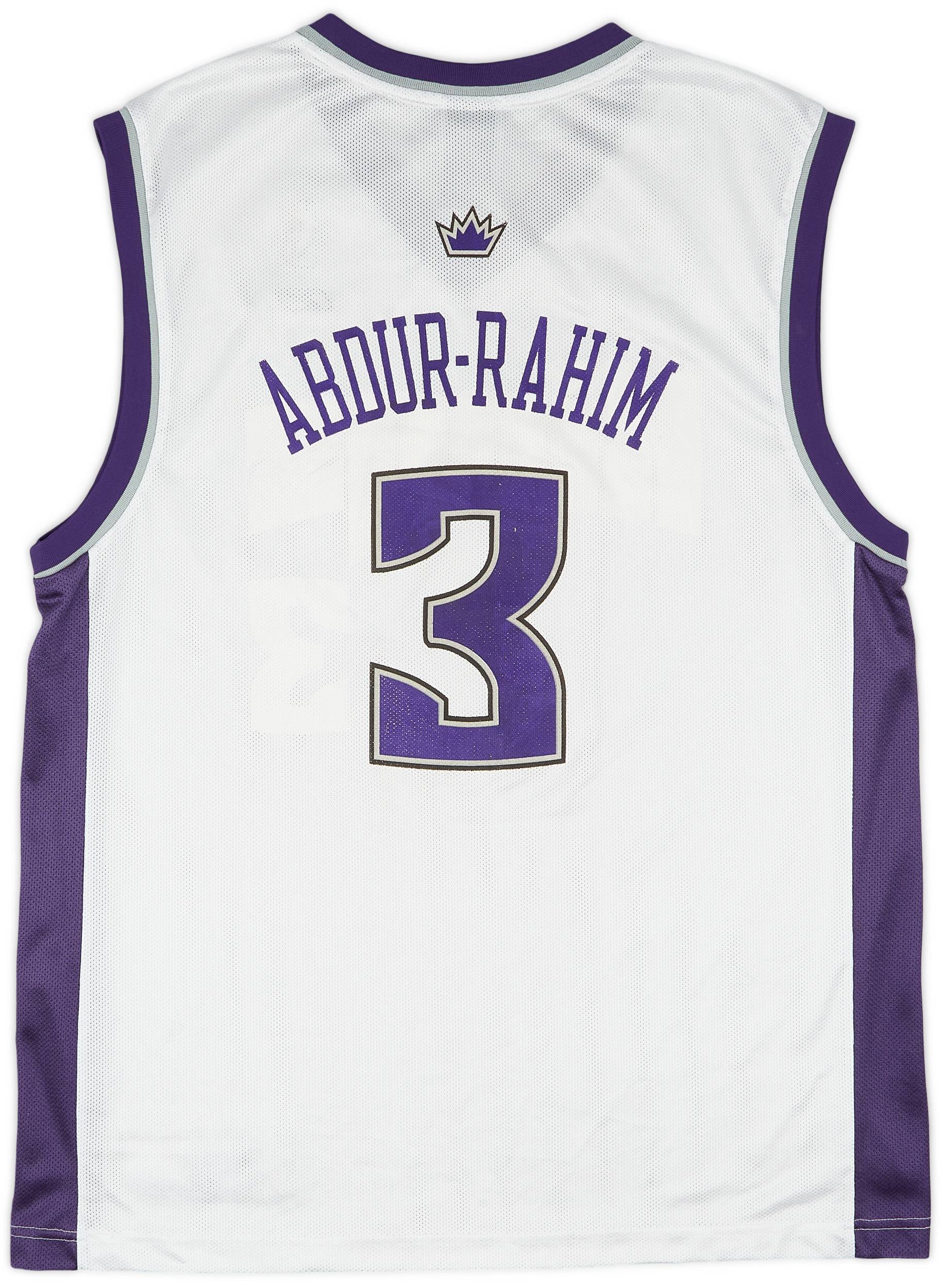 2005-06 Sacramento Kings Abdur-Rahim #3 Reebok Home Jersey