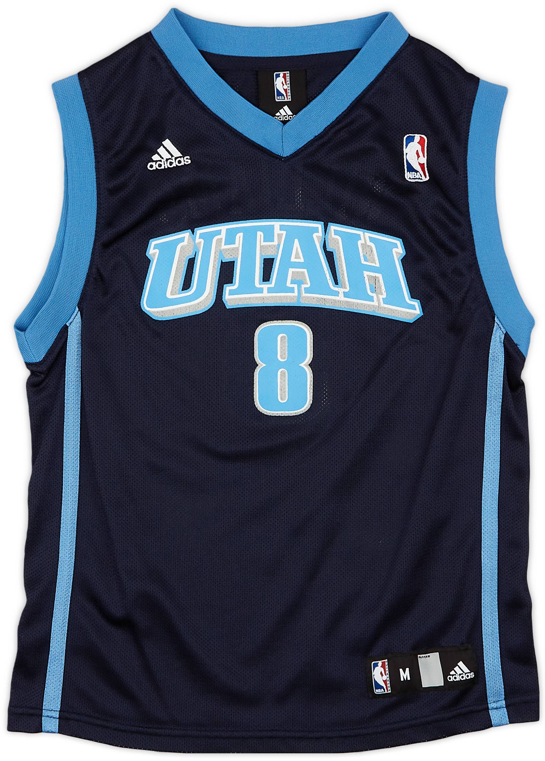 2006 10 Utah Jazz Williams 8 adidas Away Jersey Very Good M.Kids