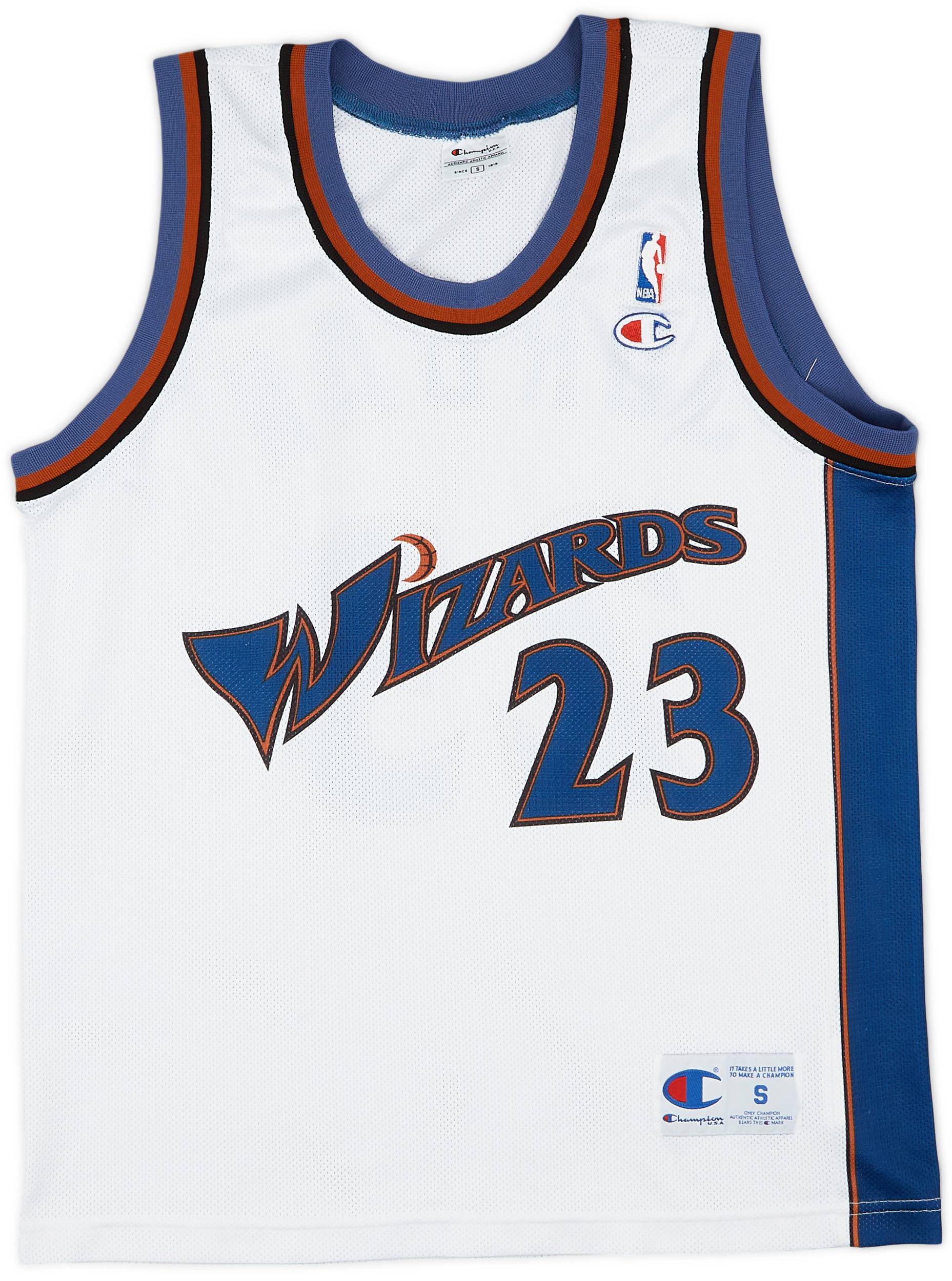2001-03 Washington Wizards Jordan #23 Champion Home Jersey