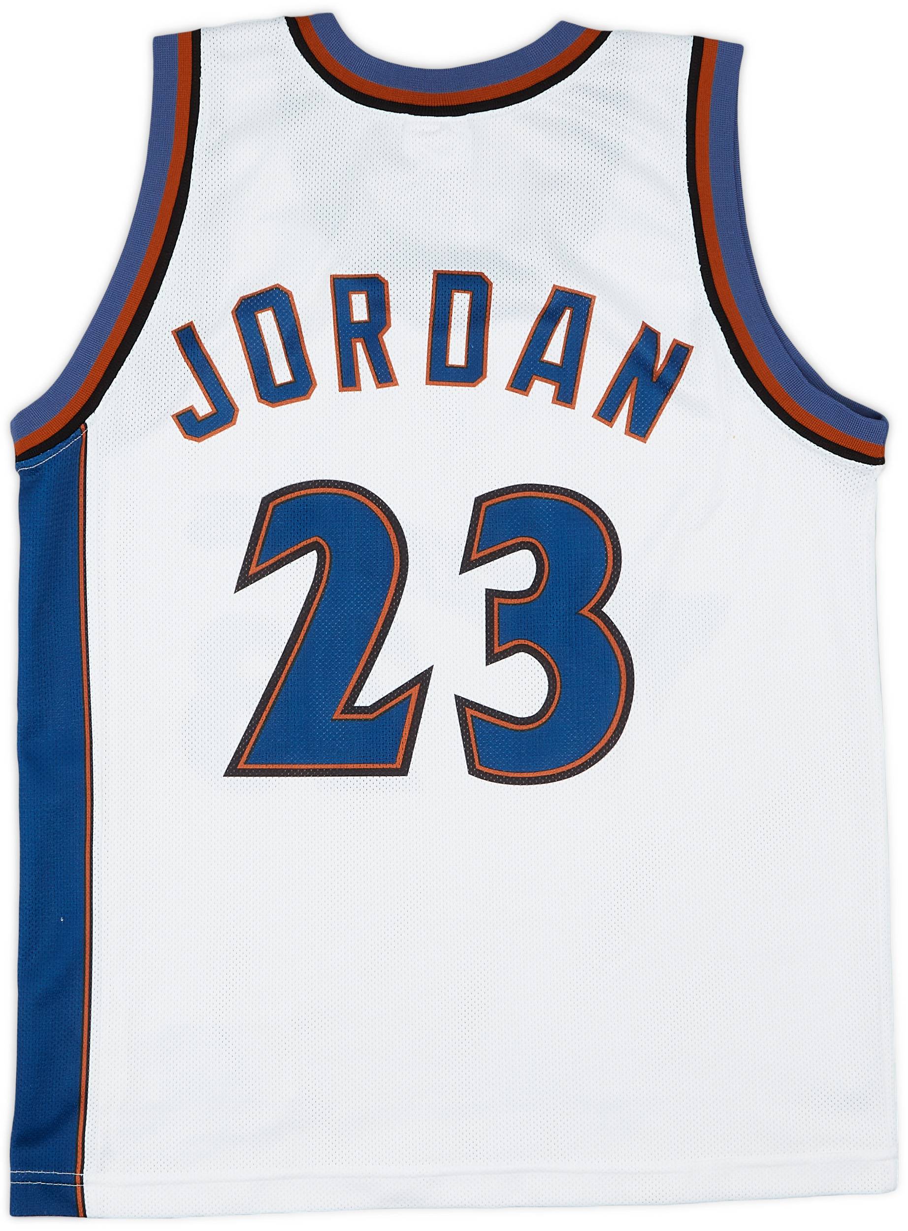 2001-03 Washington Wizards Jordan #23 Champion Home Jersey