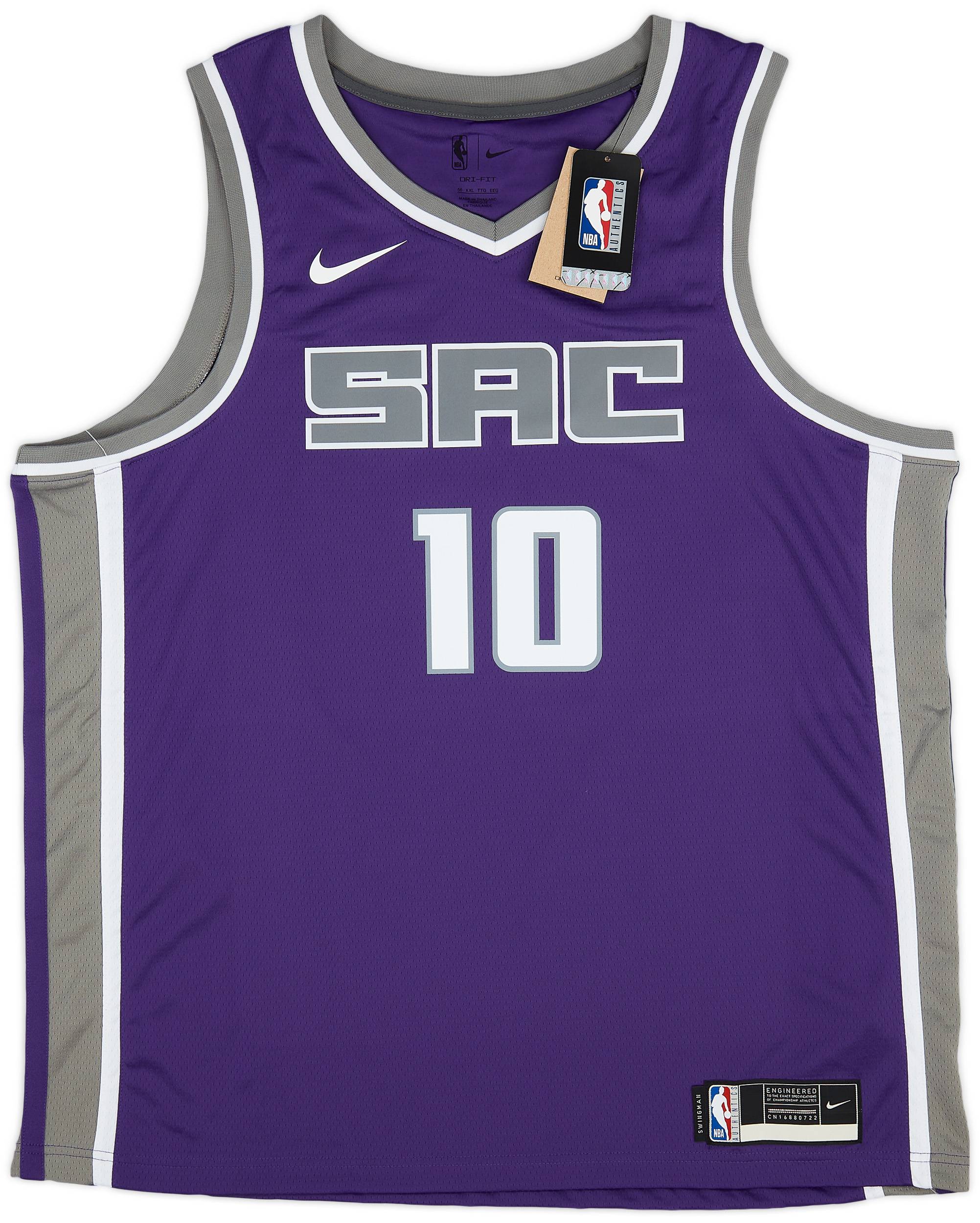 2022-23 Sacramento Kings Sabonis #10 Nike Swingman Away Jersey (XXL)