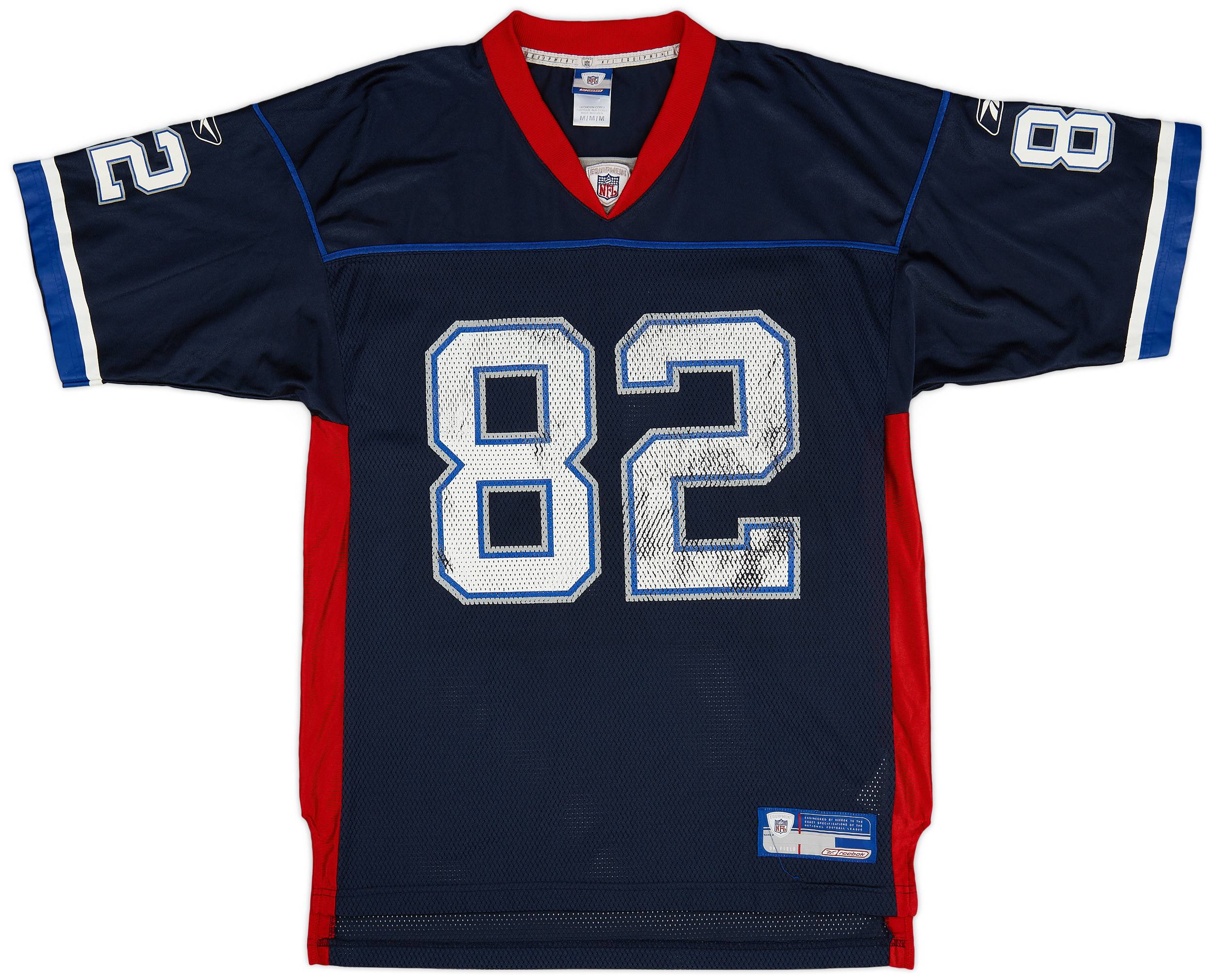 2002 04 Buffalo Bills Reed 82 Reebok On Field Home Jersey Very Good M