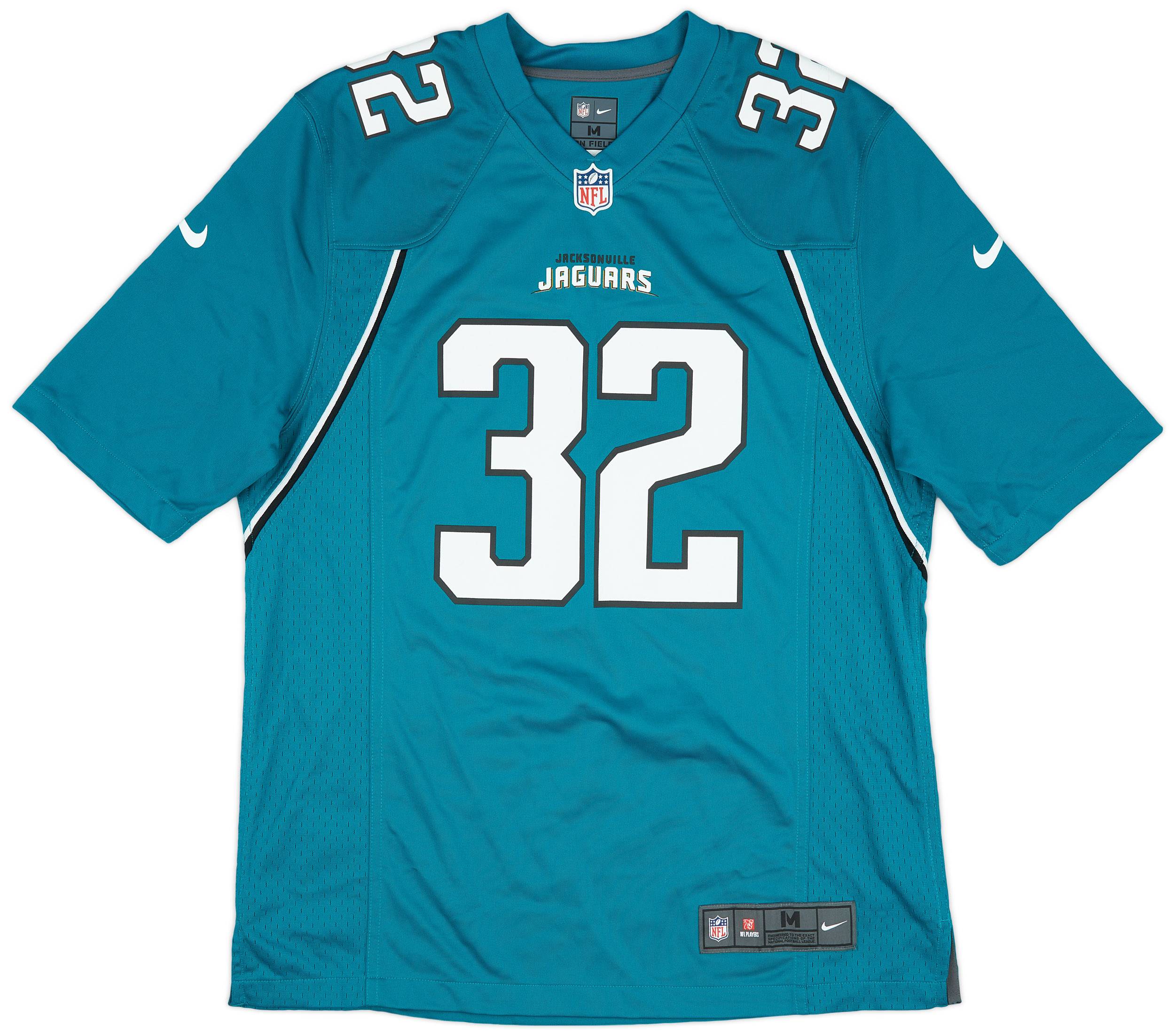 2012 Jacksonville Jaguars Jones Drew 32 Nike Game Alternate Jersey Excellent M