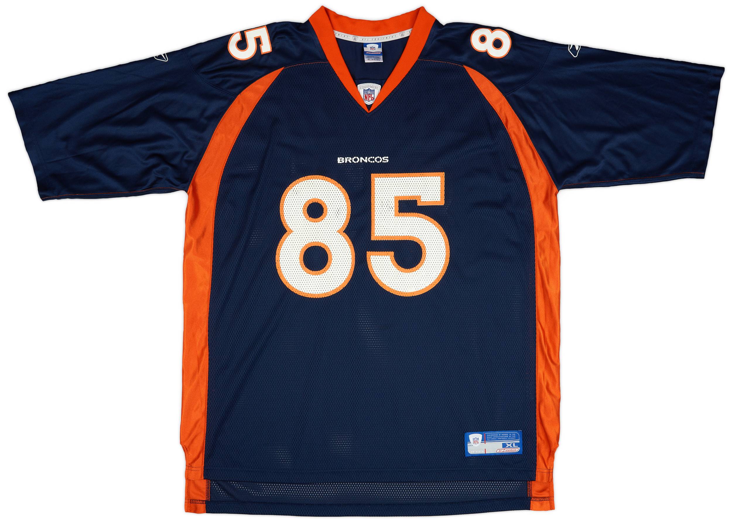 2002-04 Denver Broncos Lelie #85 Reebok On Field Home Jersey (Excellent) XL