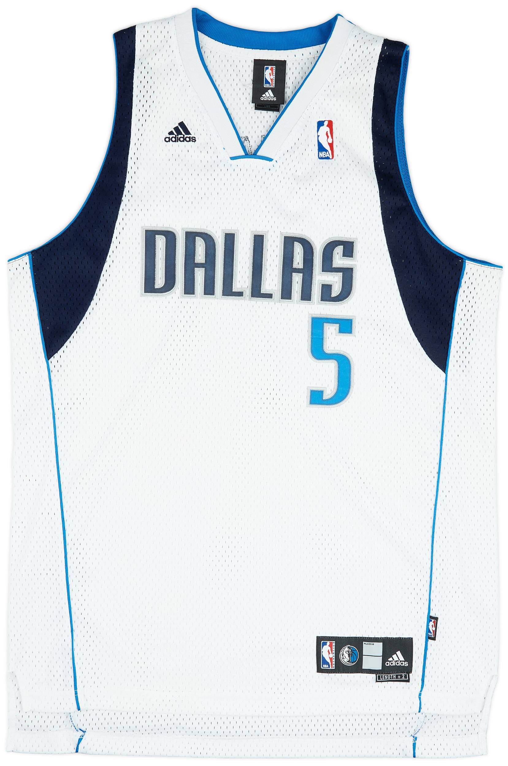 2006 10 Dallas Mavericks Howard 5 adidas Swingman Home Jersey Good L