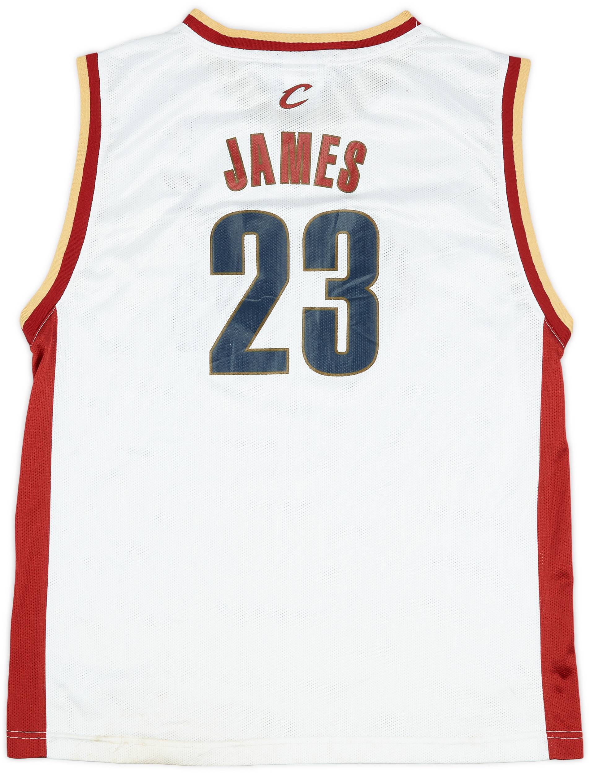 2003-06 Cleveland Cavaliers James #23 Reebok Home Jersey (Good) XL