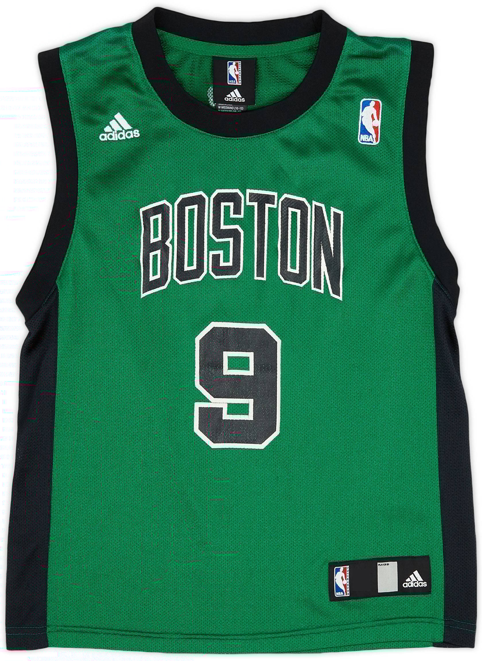 2006 10 Boston Celtics Rondo 9 adidas Alternate Jersey Excellent M.Kids