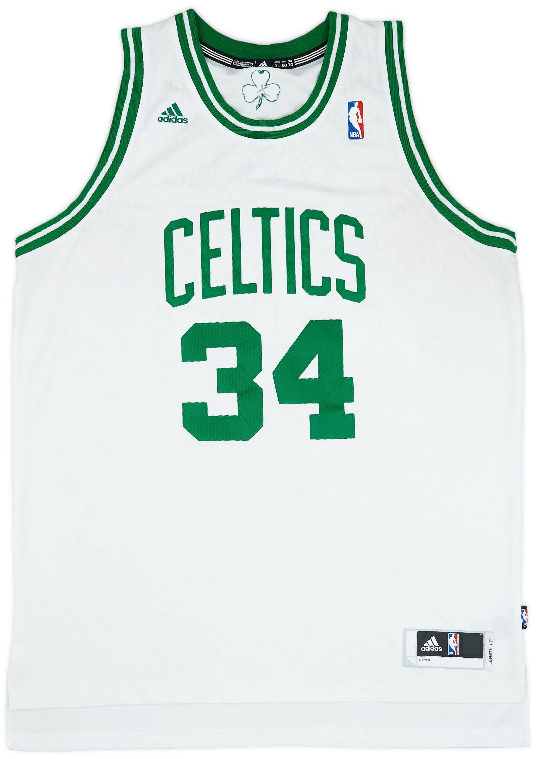 2010 13 Boston Celtics Pierce 34 adidas Swingman Home Jersey Very Good XL
