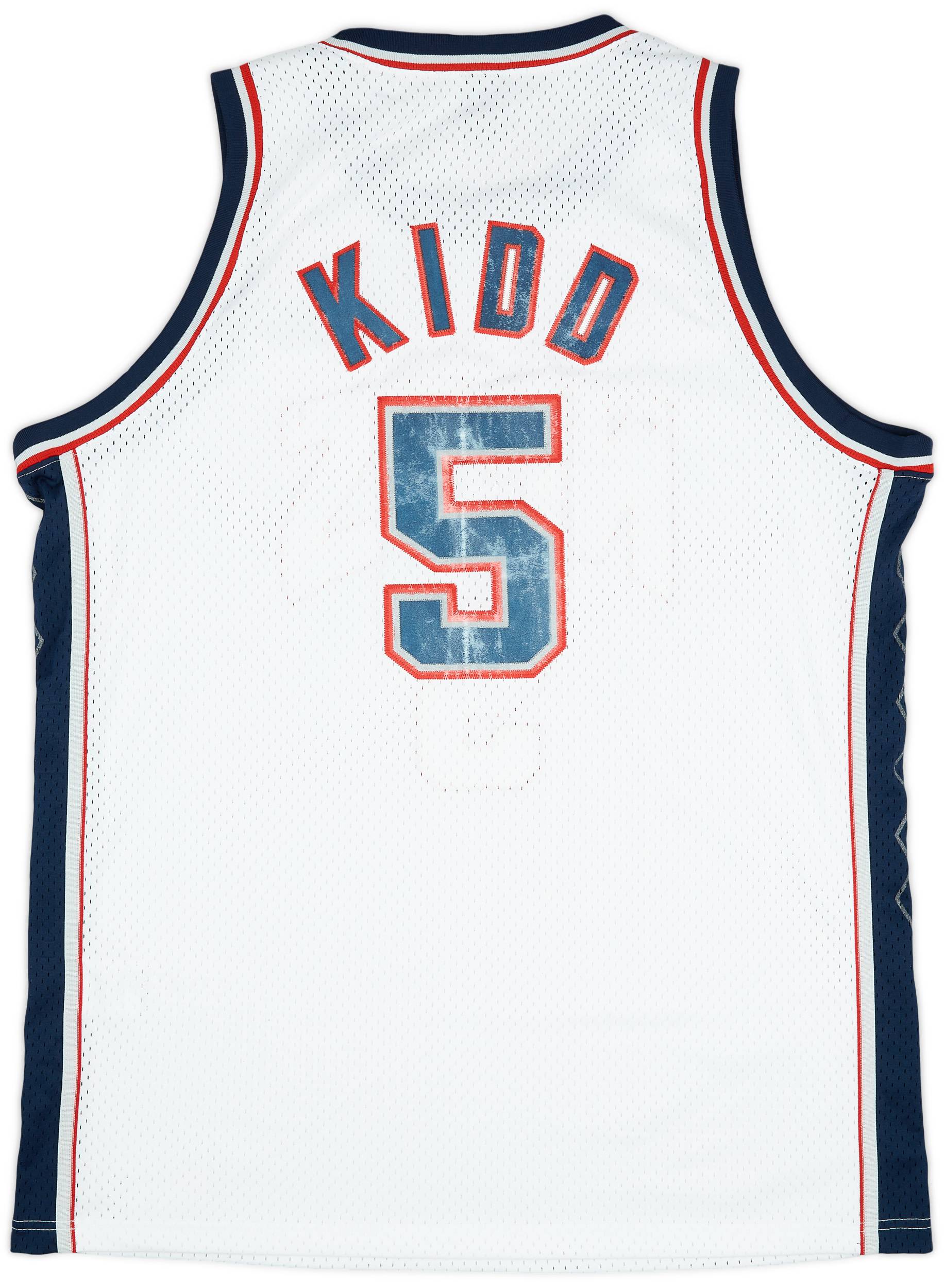 2001-04 New Jersey Nets Kidd #5 Nike Swingman Home Jersey