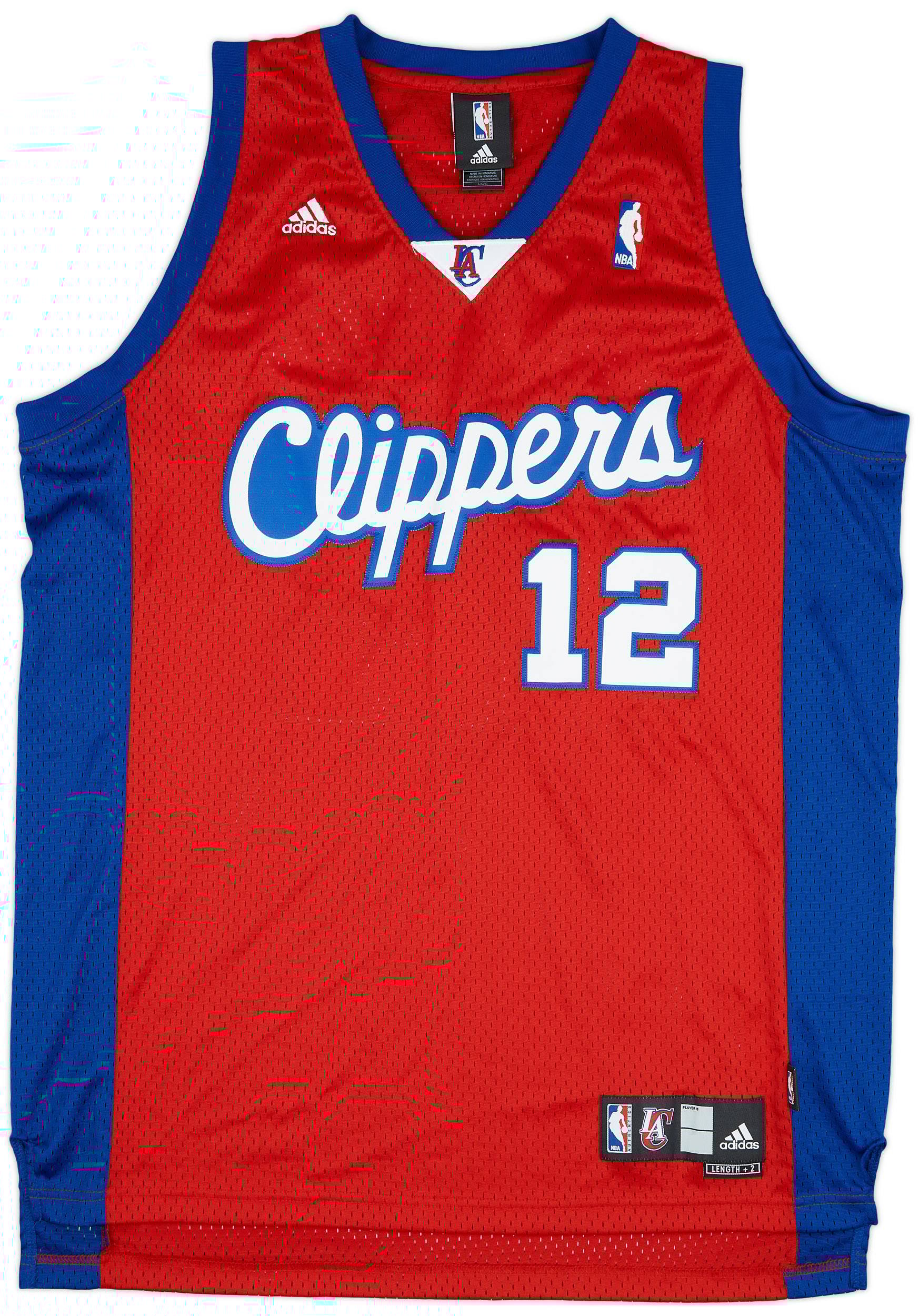 2007 10 LA Clippers Thornton 12 adidas Swingman Away Jersey Excellent L