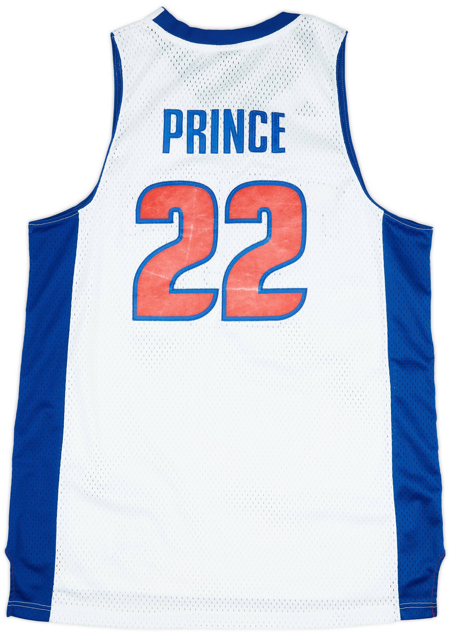 2006-10 Detroit Pistons Prince #22 adidas Swingman Home