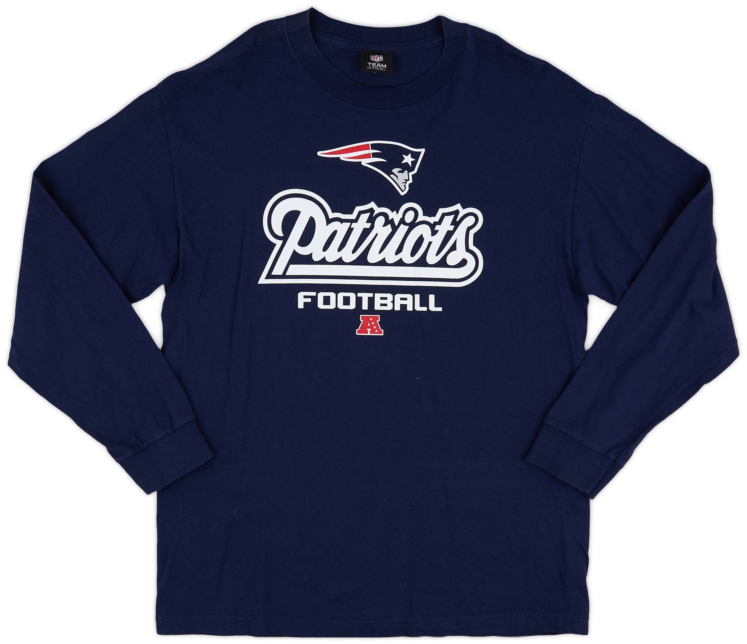 2008 New England Patriots NFL L/S Tee (Excellent) L