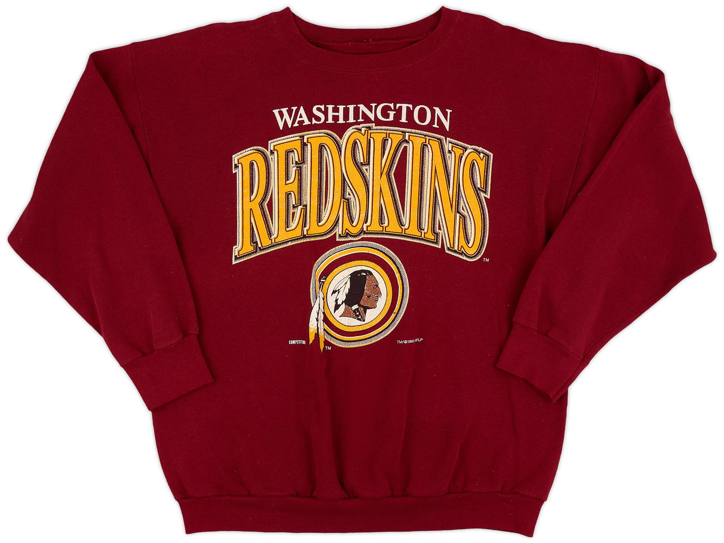 1993 Washington Redskins Competitor Sweat Top (Excellent) L