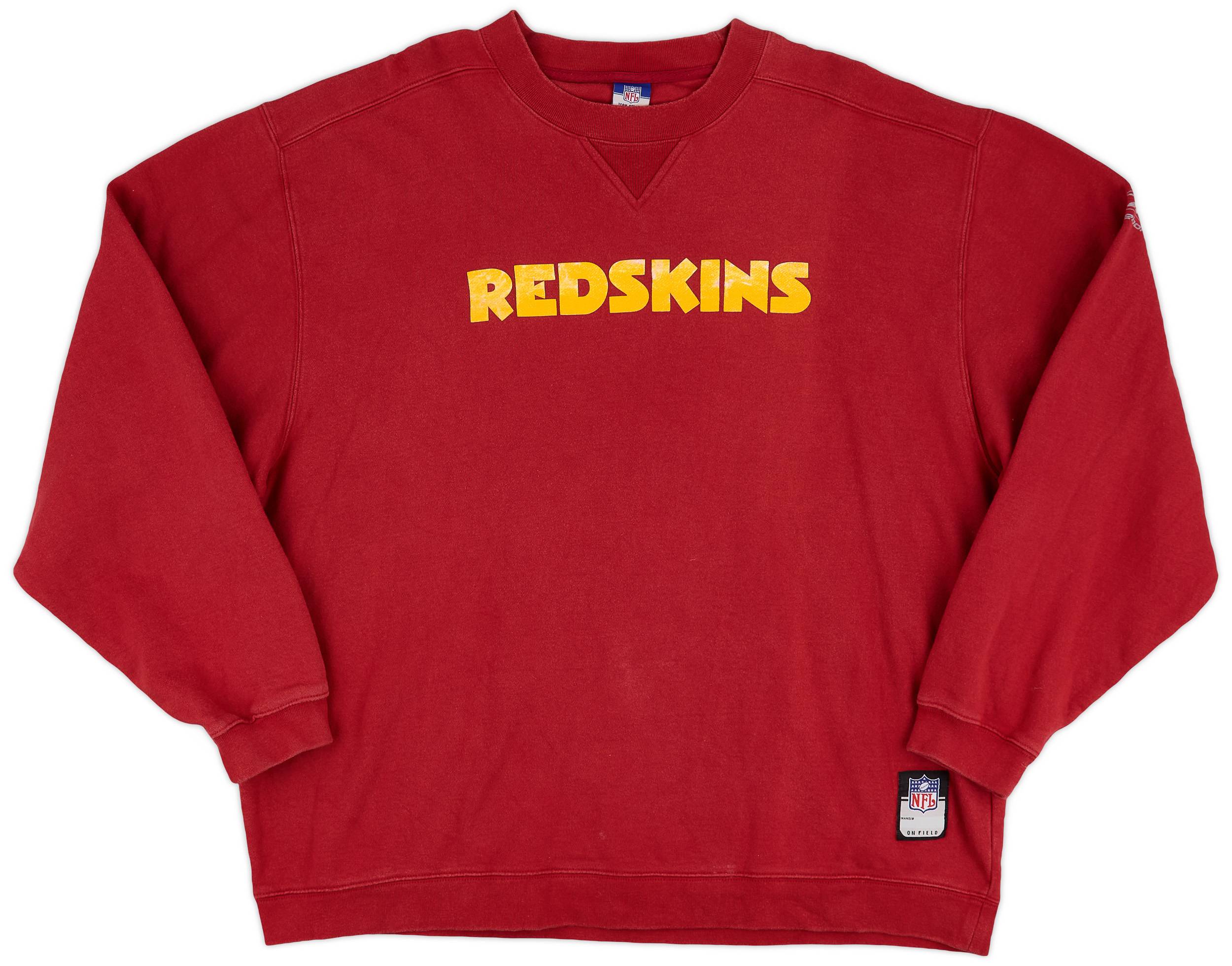2002-04 Washington Redskins Reebok Sweat Top (Very Good) XL