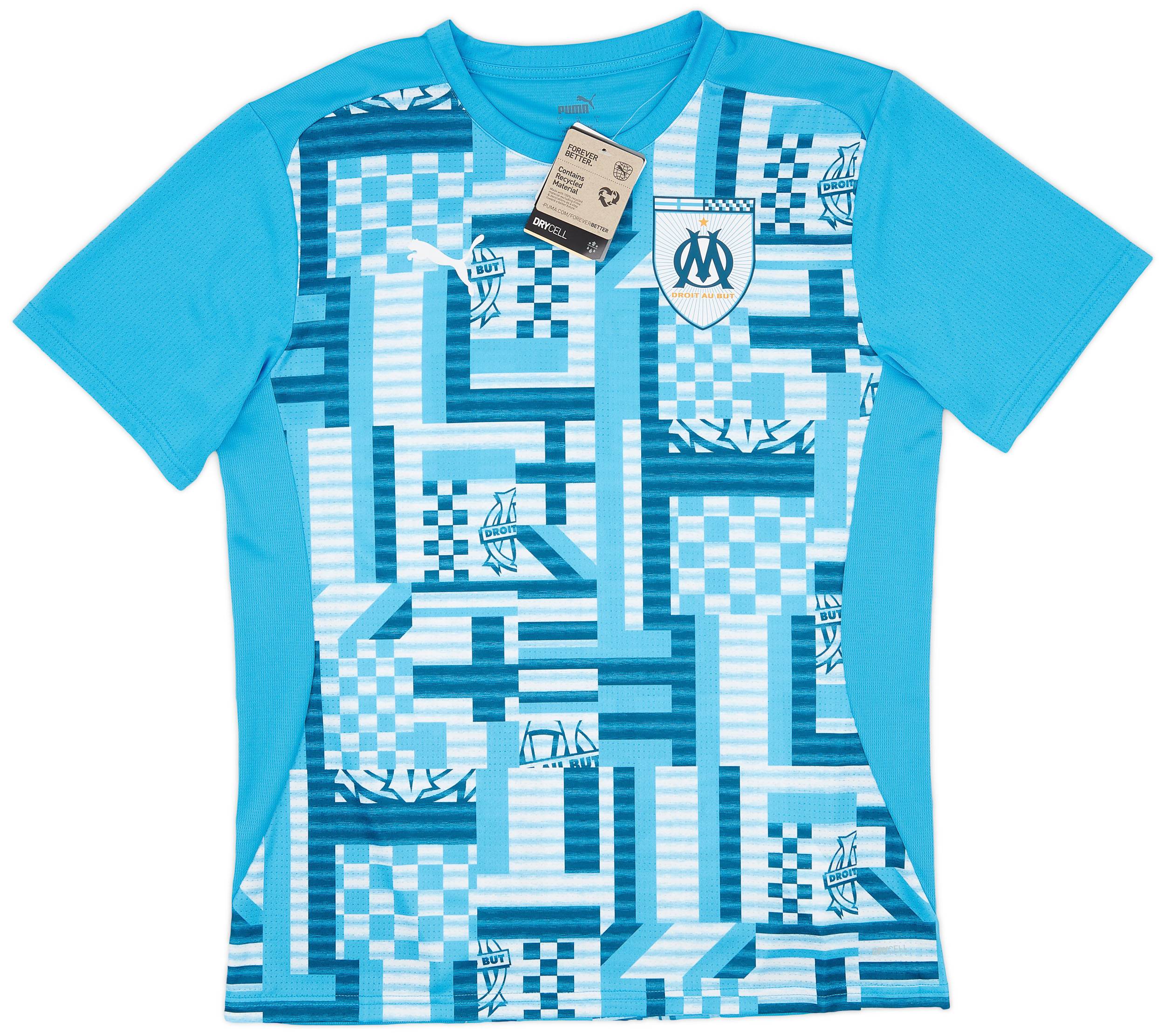 2024-25 Olympique Marseille Puma Pre-Match Shirt