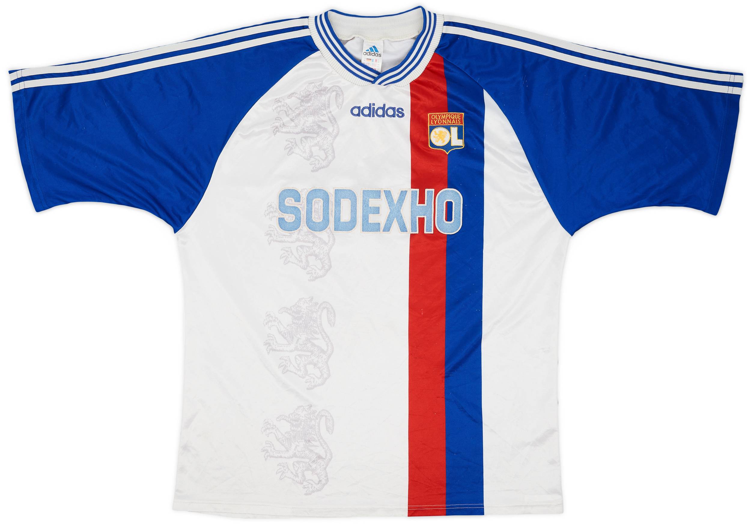 1997-98 Lyon Home Shirt - 6/10 - (XL)