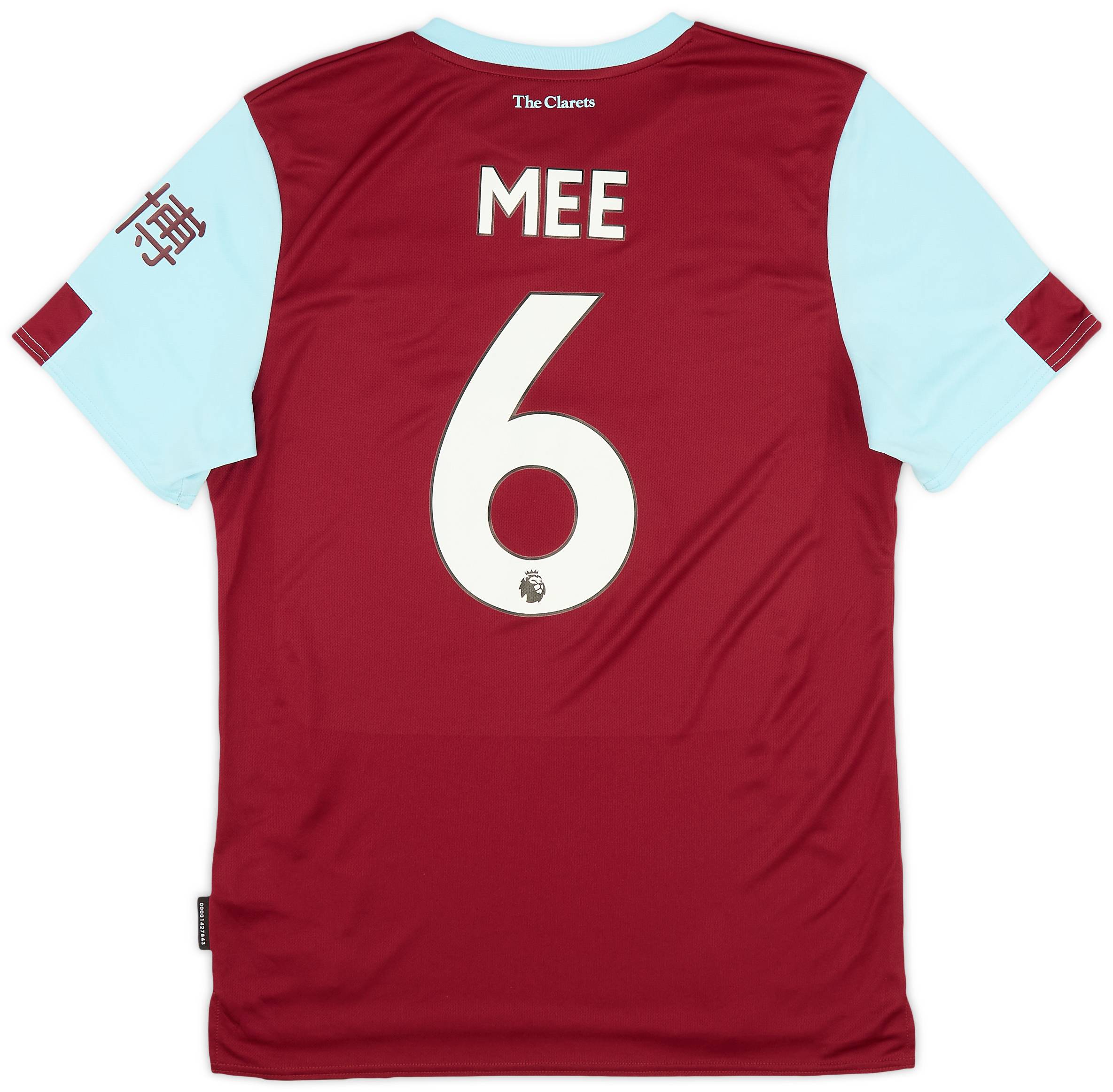 2019-20 Burnley Home Shirt Mee #6 (M)