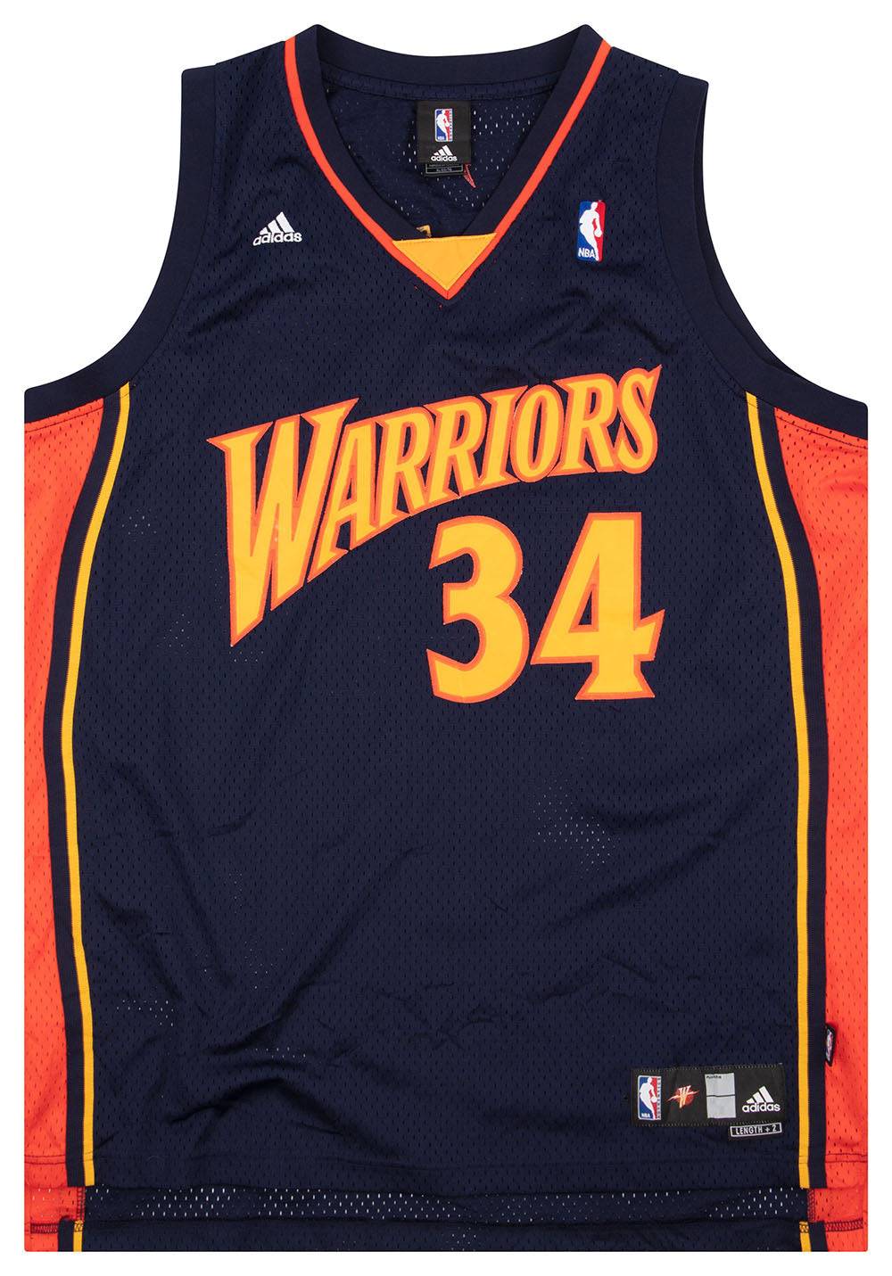 2006 07 Golden State Warriors Dunleavy 34 adidas Swingman Jersey Away XL