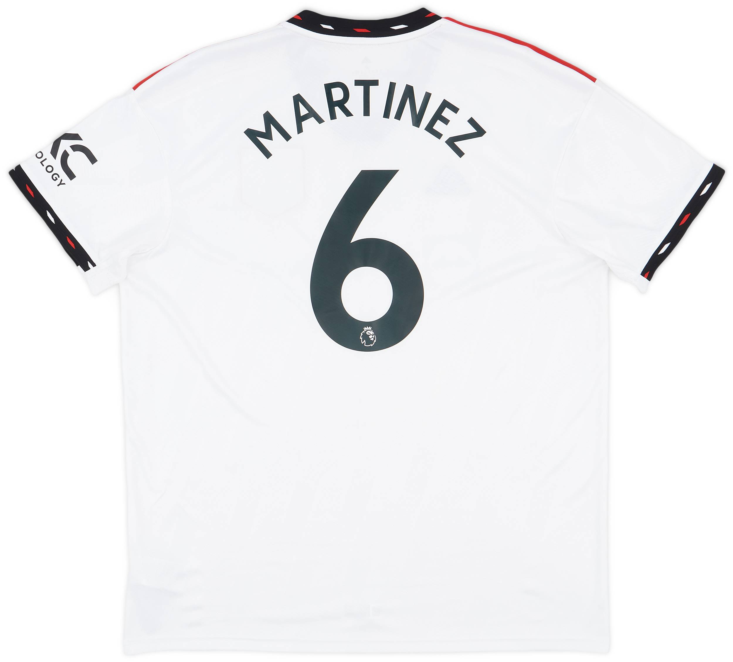 2022-23 Manchester United Away Shirt Martinez #6 - 9/10 - (XL)