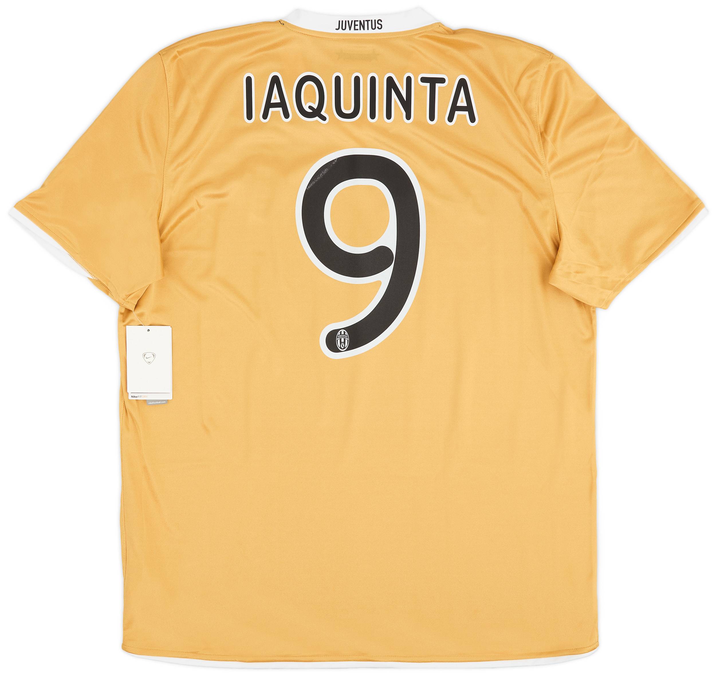 2008-09 Juventus Away Shirt Iaquinta #9 (XL)