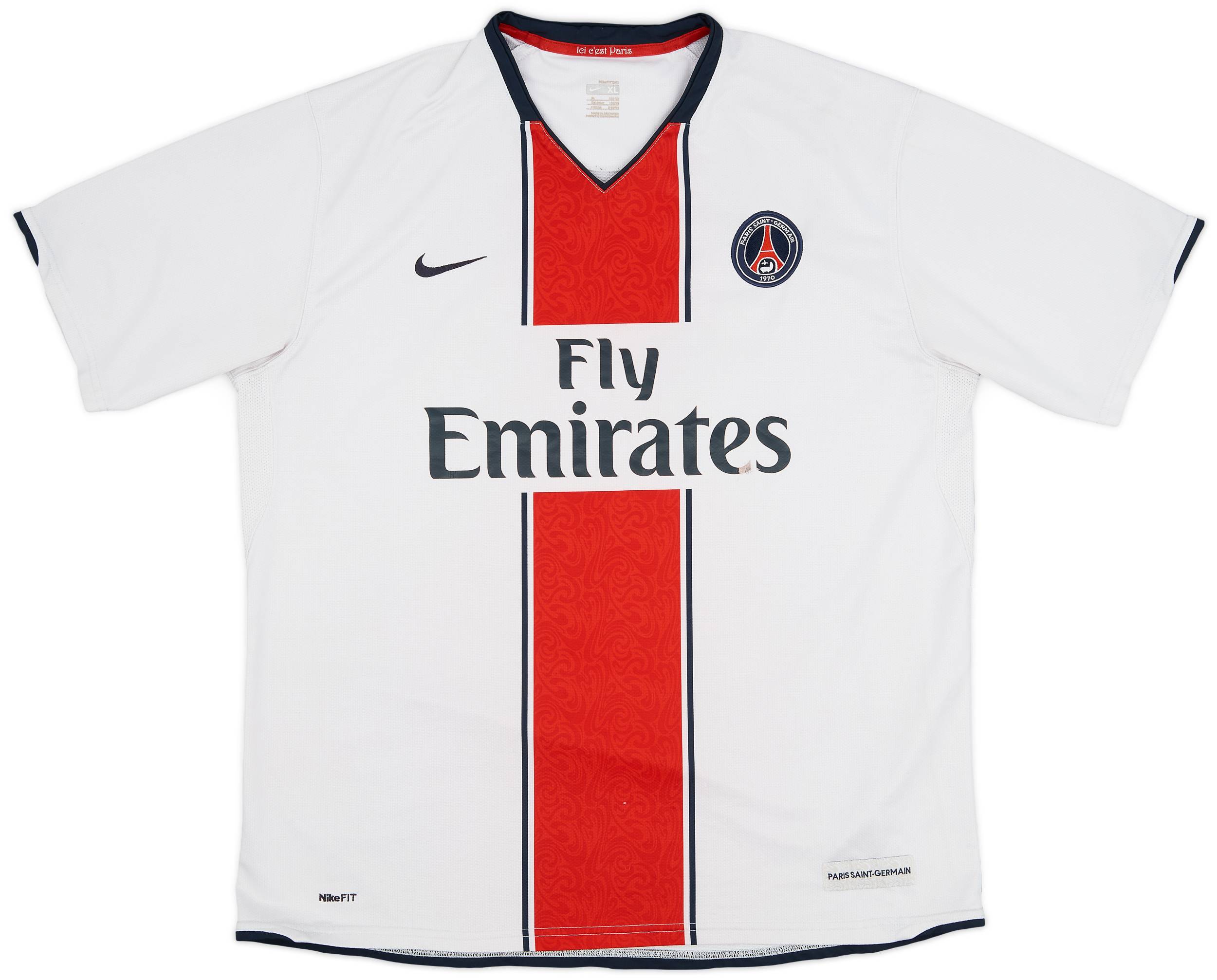 2007-08 Paris Saint-Germain Away Shirt - 5/10 - (XL)