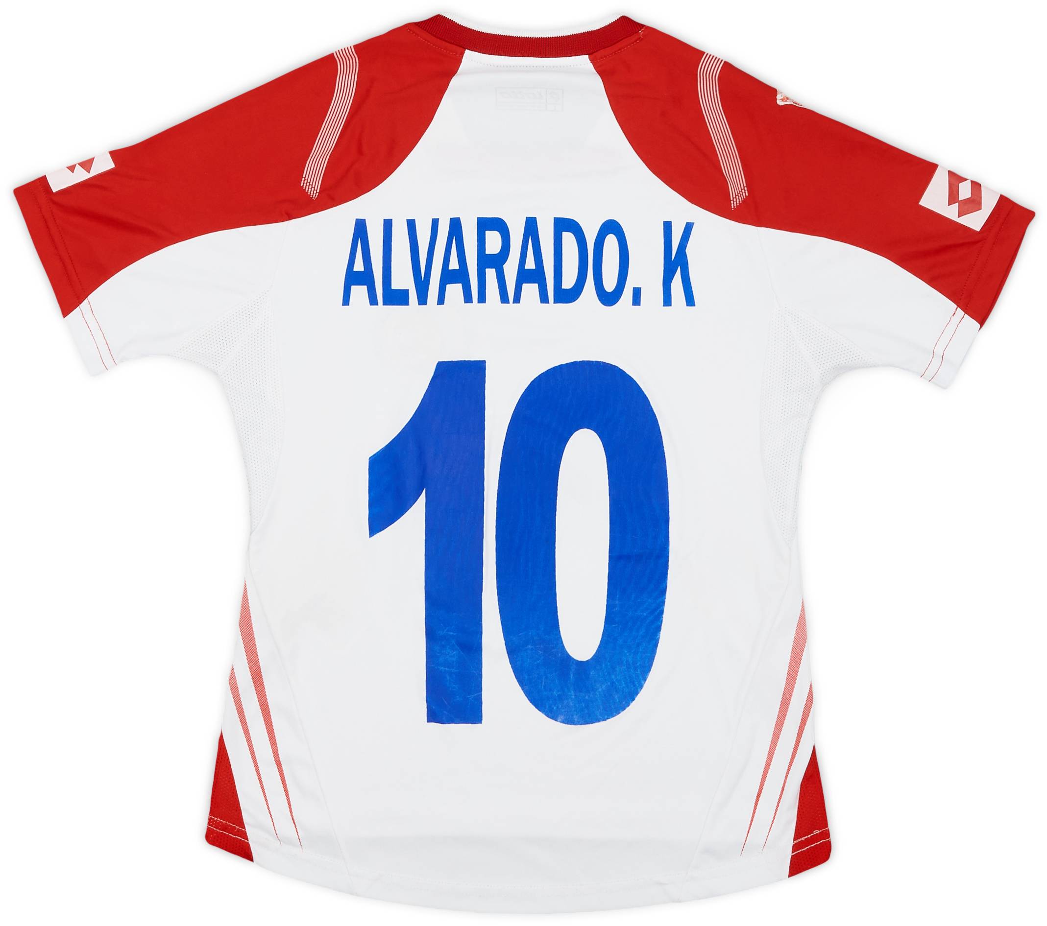 2008-09 Costa Rica Away Shirt Alvarado.K #10 - 6/10 - (L.Boys)