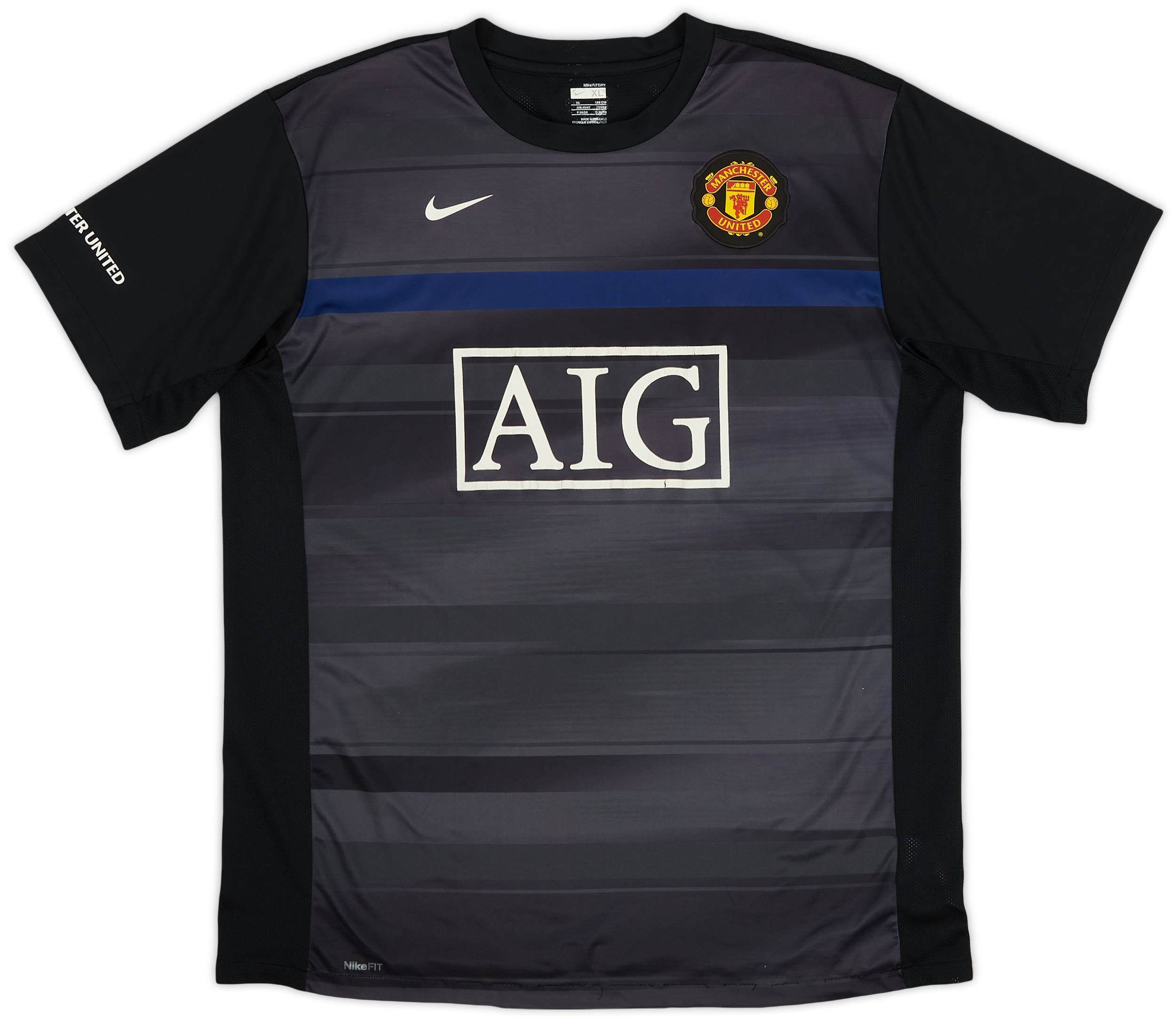 2009-10 Manchester United Nike Training Shirt - 7/10 - (XL)