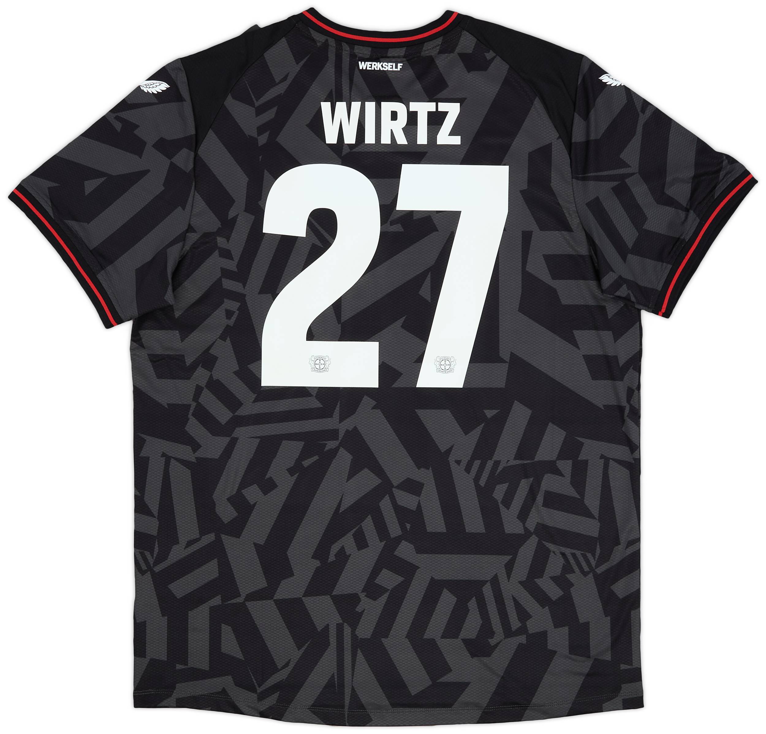 2022-23 Bayer Leverkusen Player Issue Pro Away Shirt Wirtz #27 (XL)