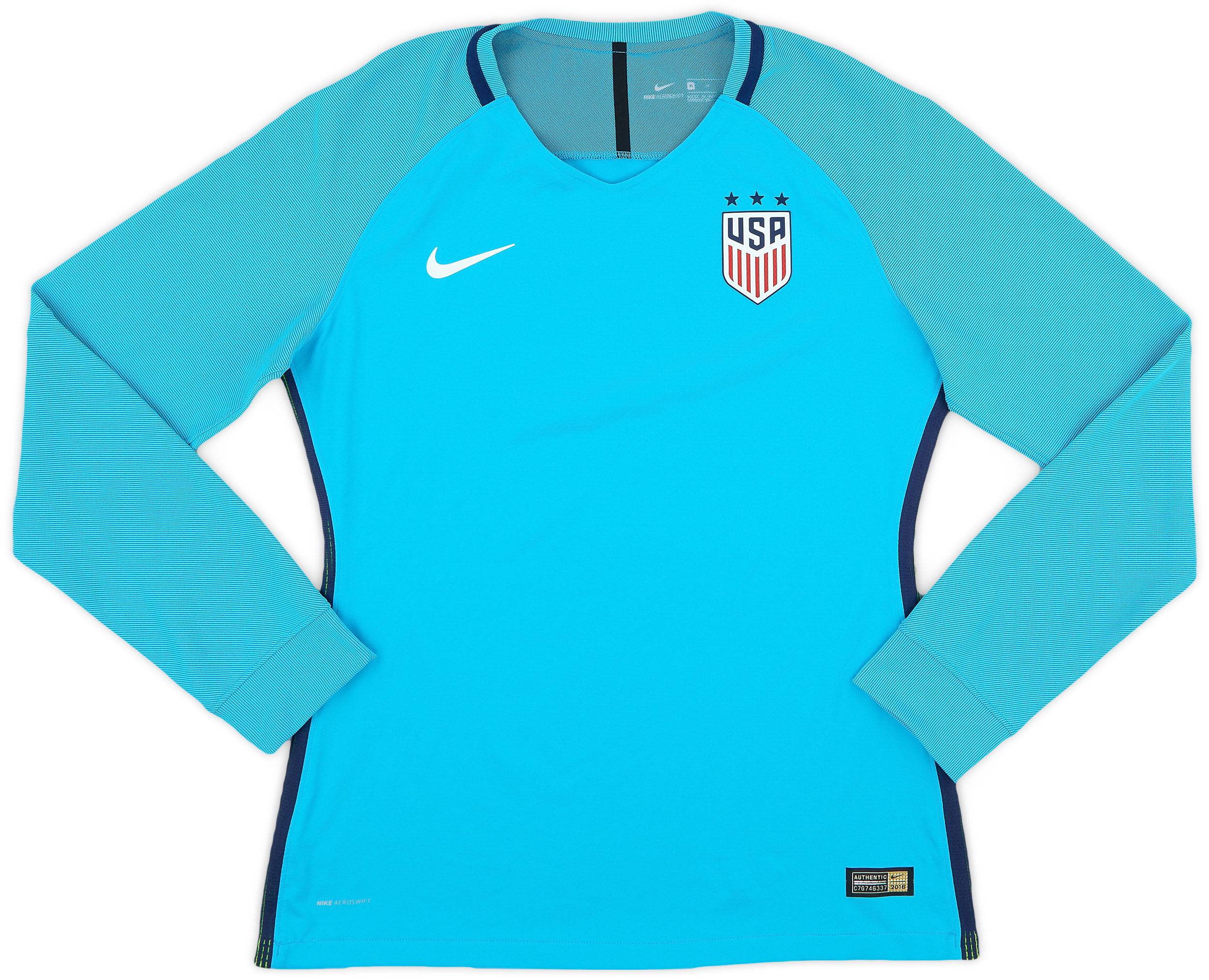 2016-17 USA Women's Player Issue GK Shirt - 9/10 - (Women's M)