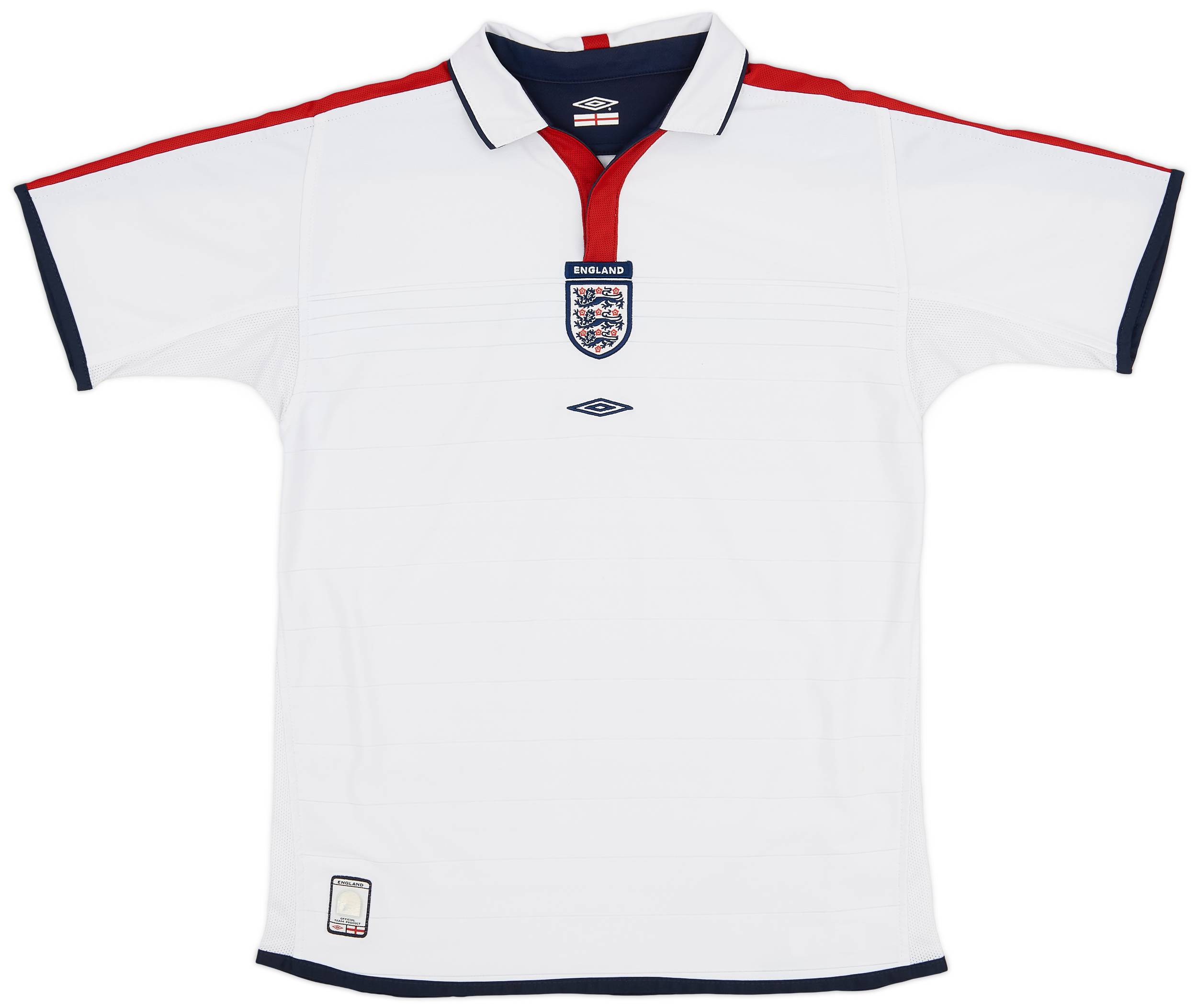 2003-05 England Home Shirt - 9/10 - (XL.Boys)