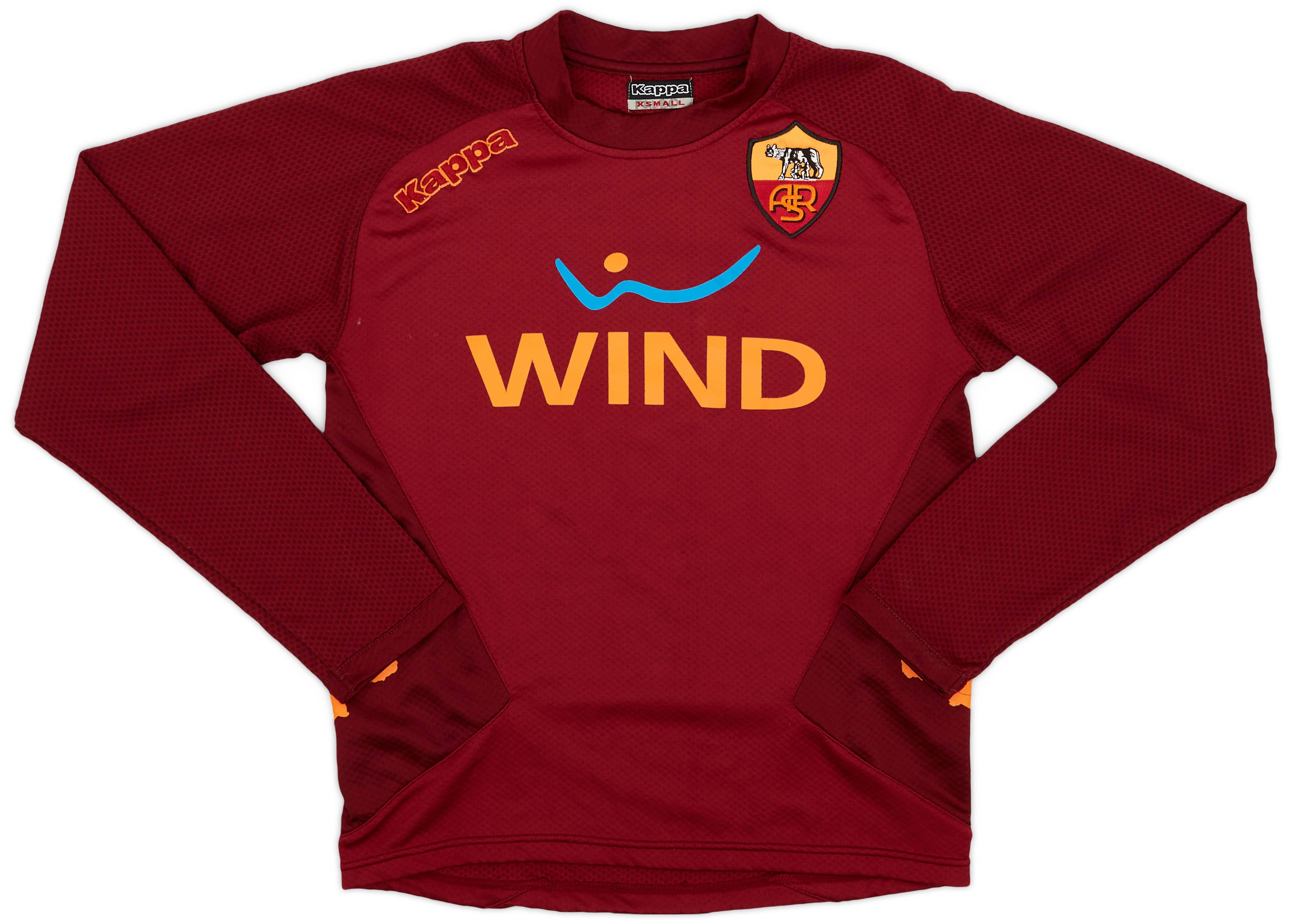 2012-13 Roma Kappa Training L/S Shirt - 9/10 - (XS)