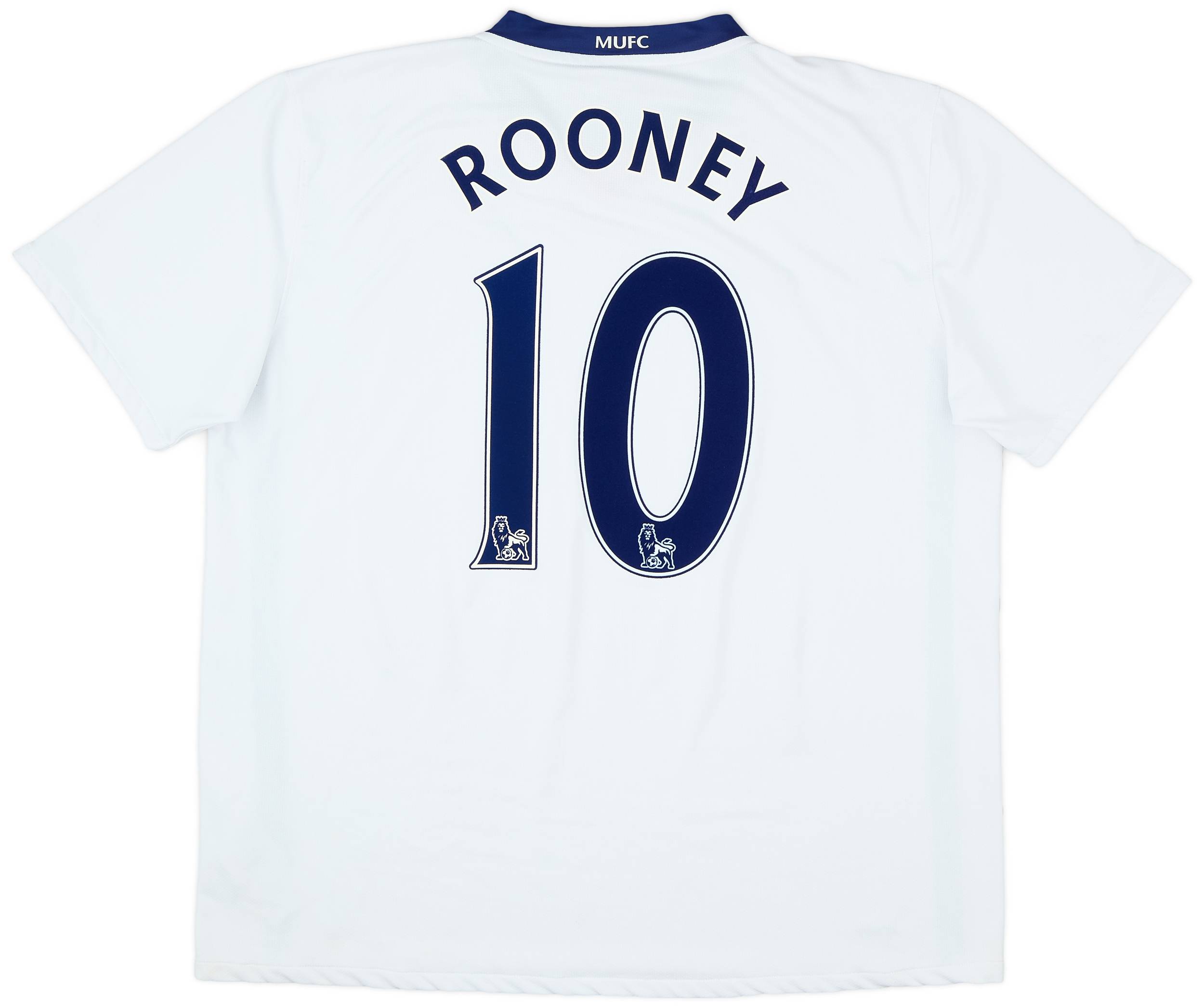 2008-10 Manchester United Away Shirt Rooney #10 - 7/10 - (XXL)