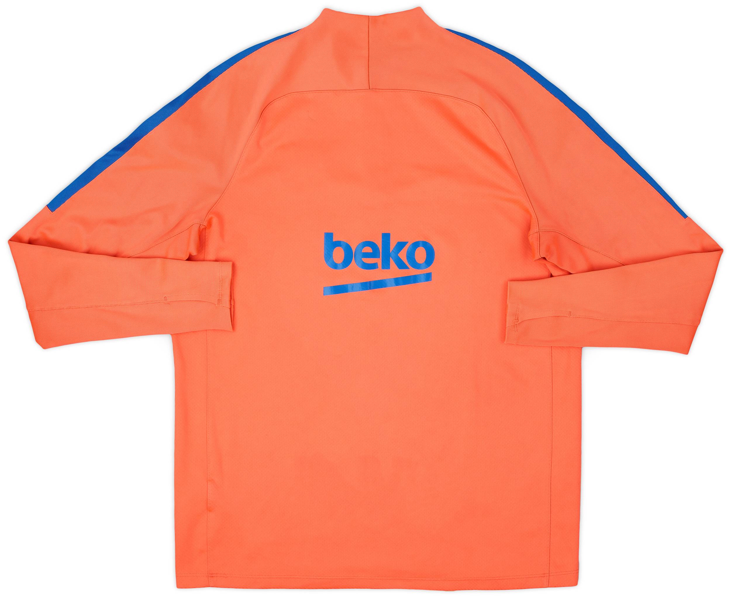 2016-17 Barcelona Nike 1/4 Zip Drill Top - 7/10 - (L)