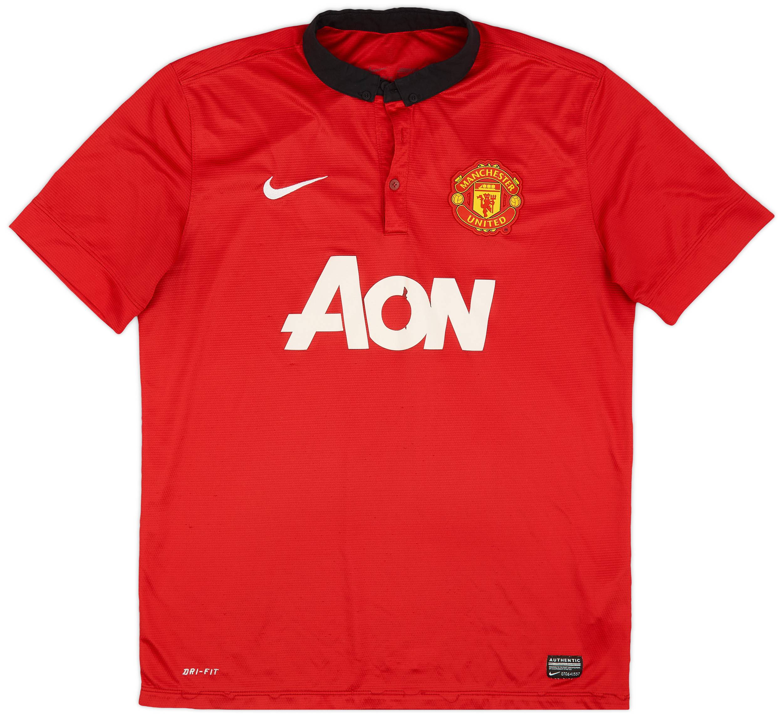 2013-14 Manchester United Home Shirt - 5/10 - (L)