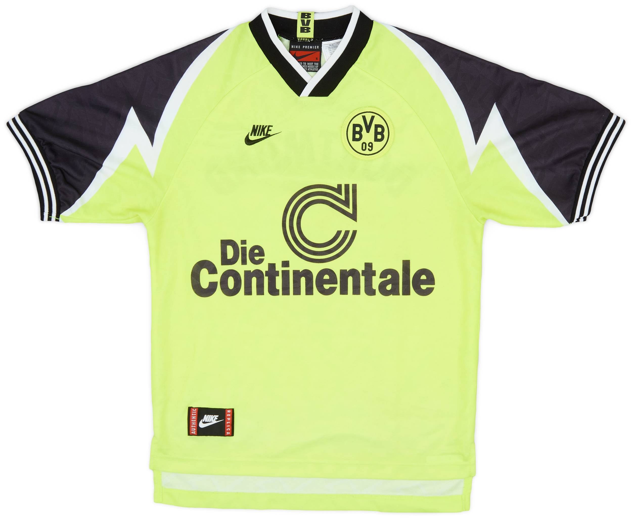 1995-96 Borussia Dortmund Home Shirt - 8/10 - (S)